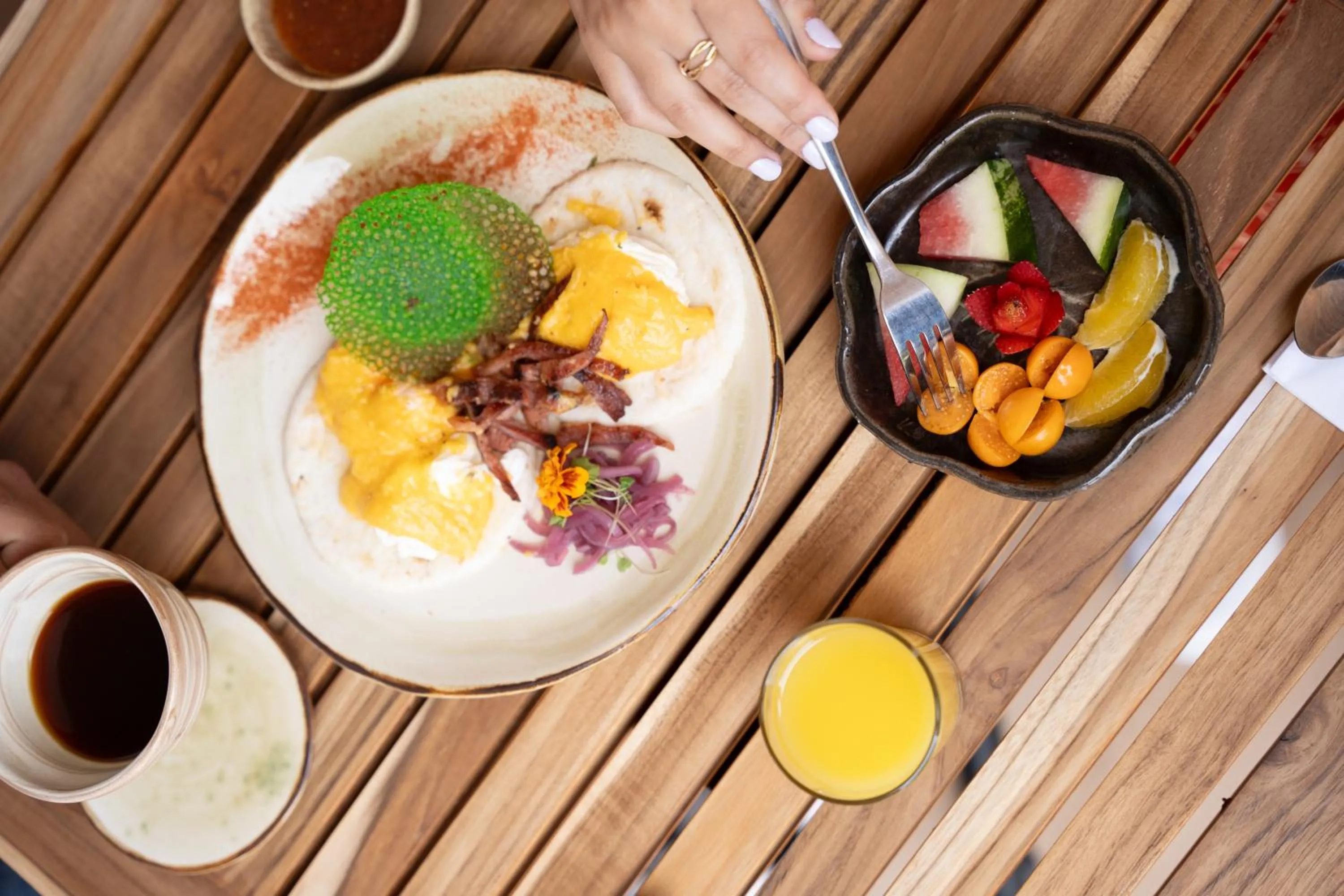 Breakfast in Casa Rose Hotel