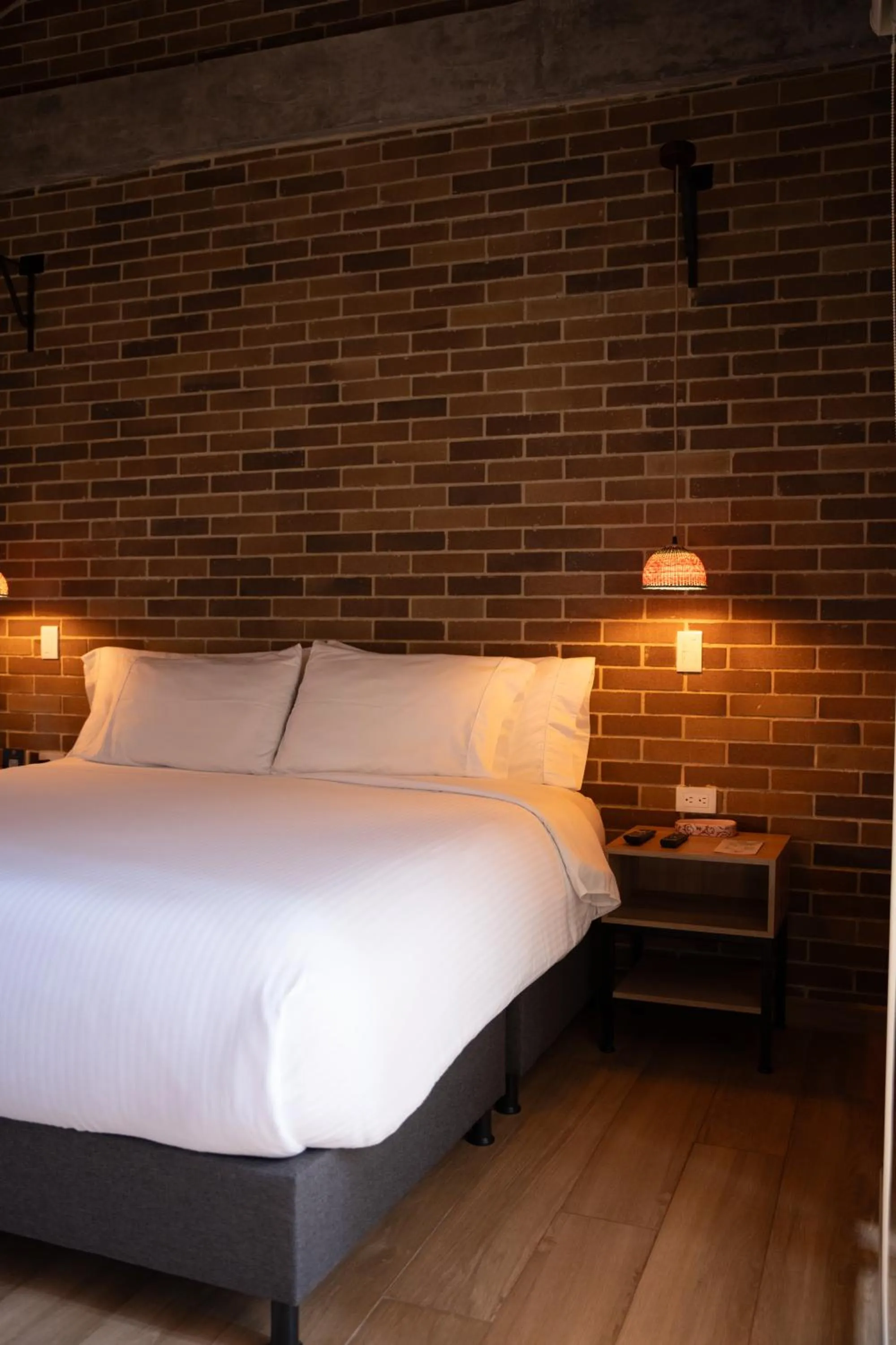 Bed in Casa Rose Hotel