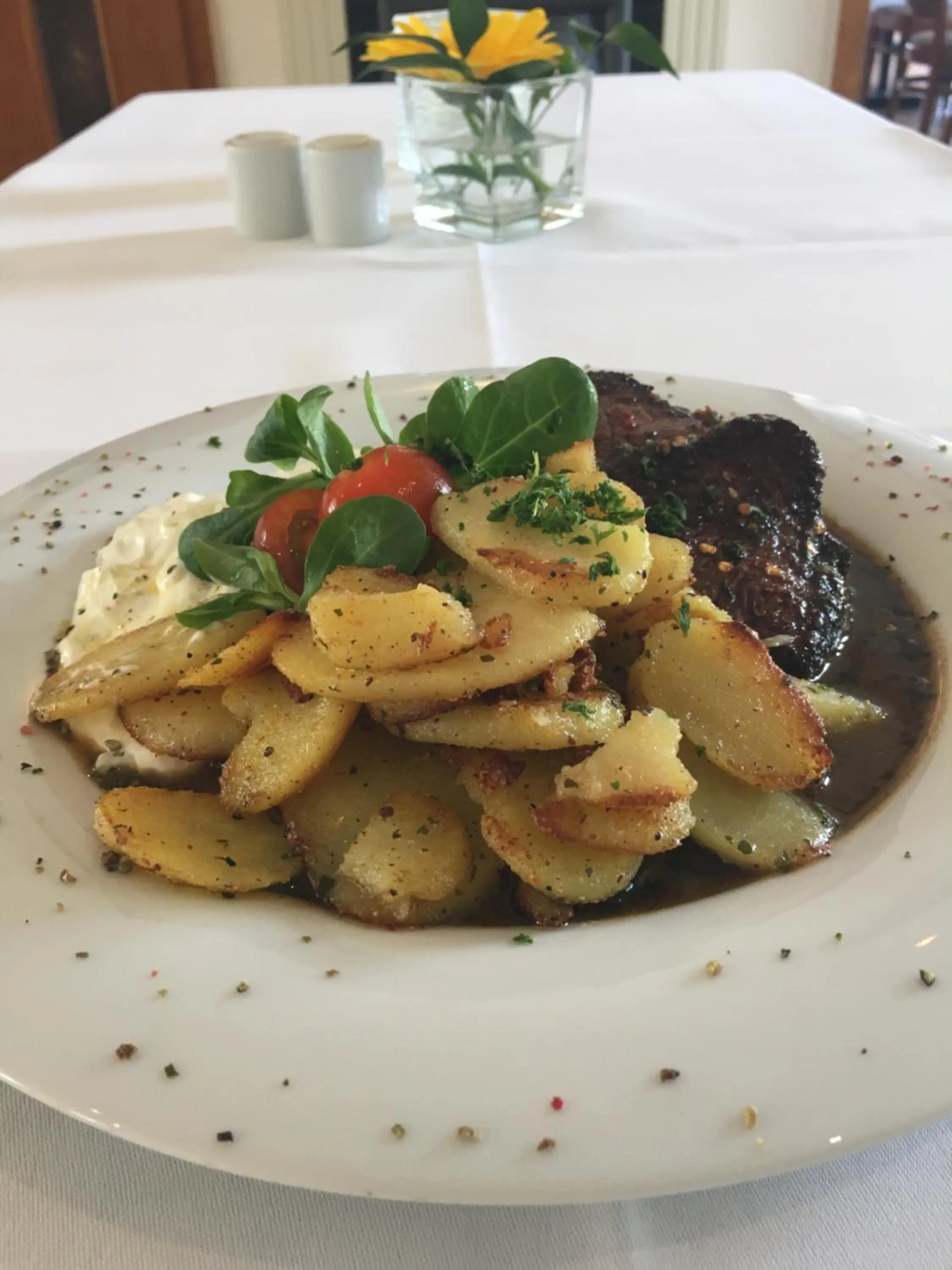 Food close-up in Hotel Prinz Albrecht
