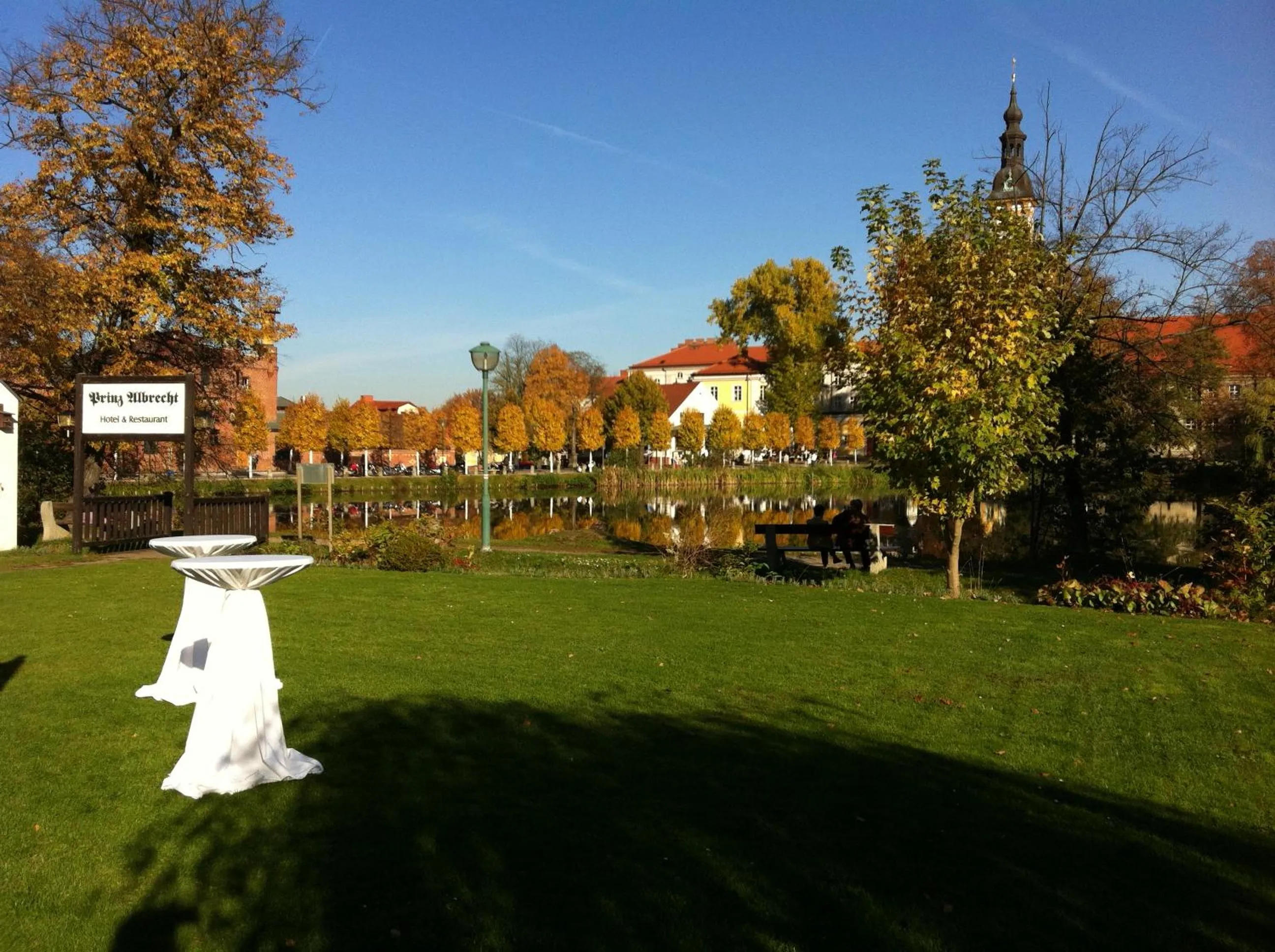 Garden in Hotel Prinz Albrecht