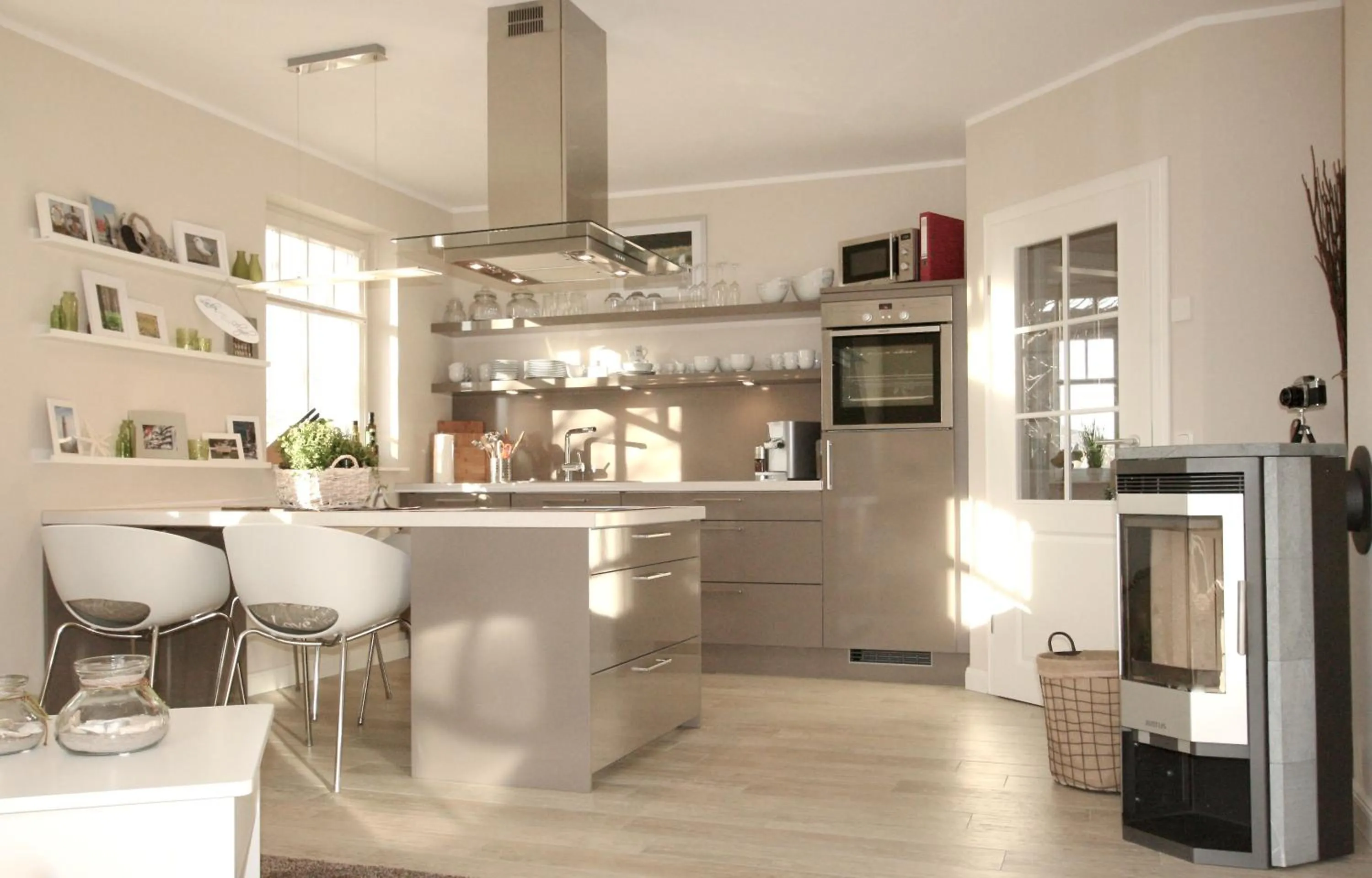 Kitchen or kitchenette in Neue Reihe 28 - Wohnung Kleine Auszeit