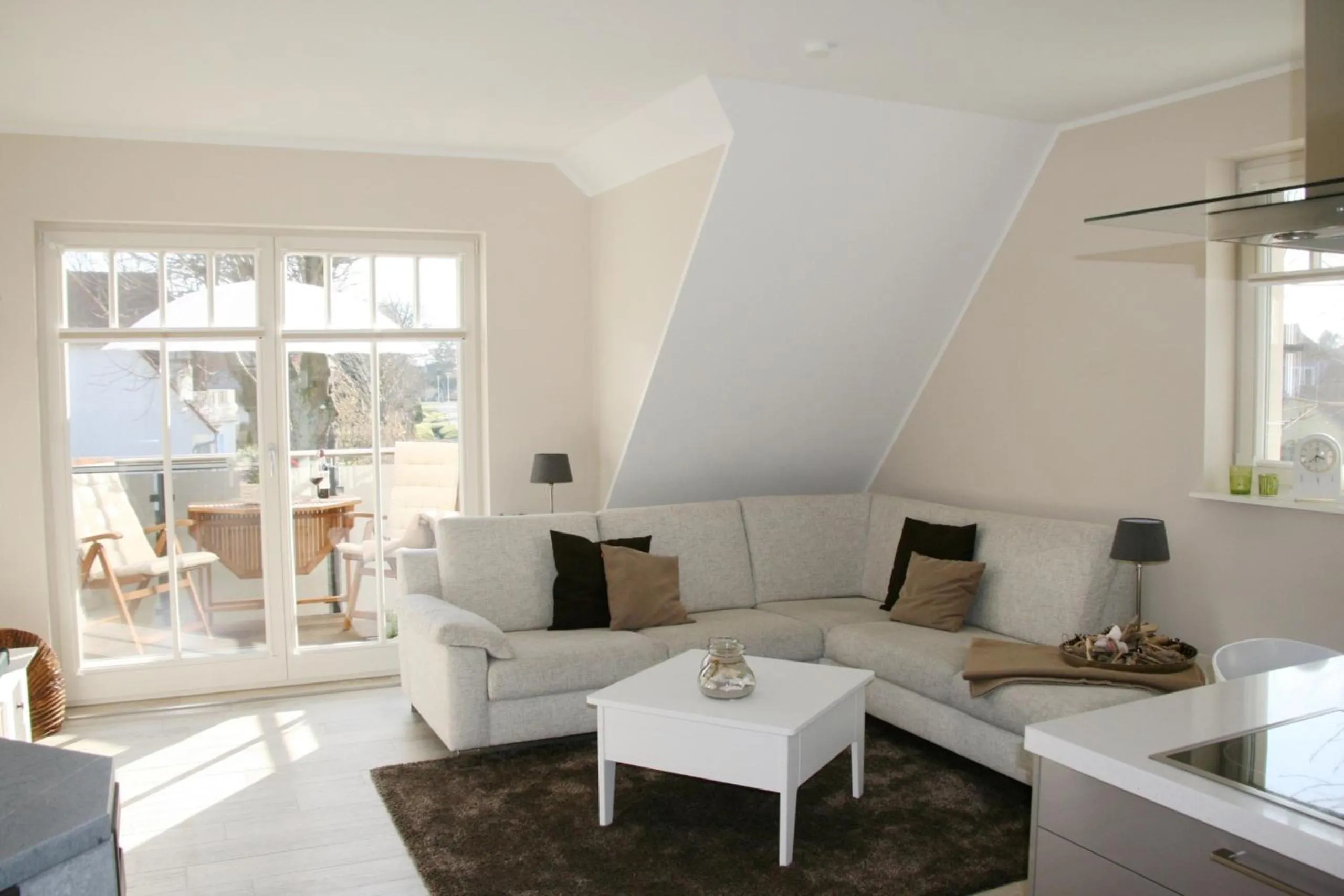 Living room in Neue Reihe 28 - Wohnung Kleine Auszeit