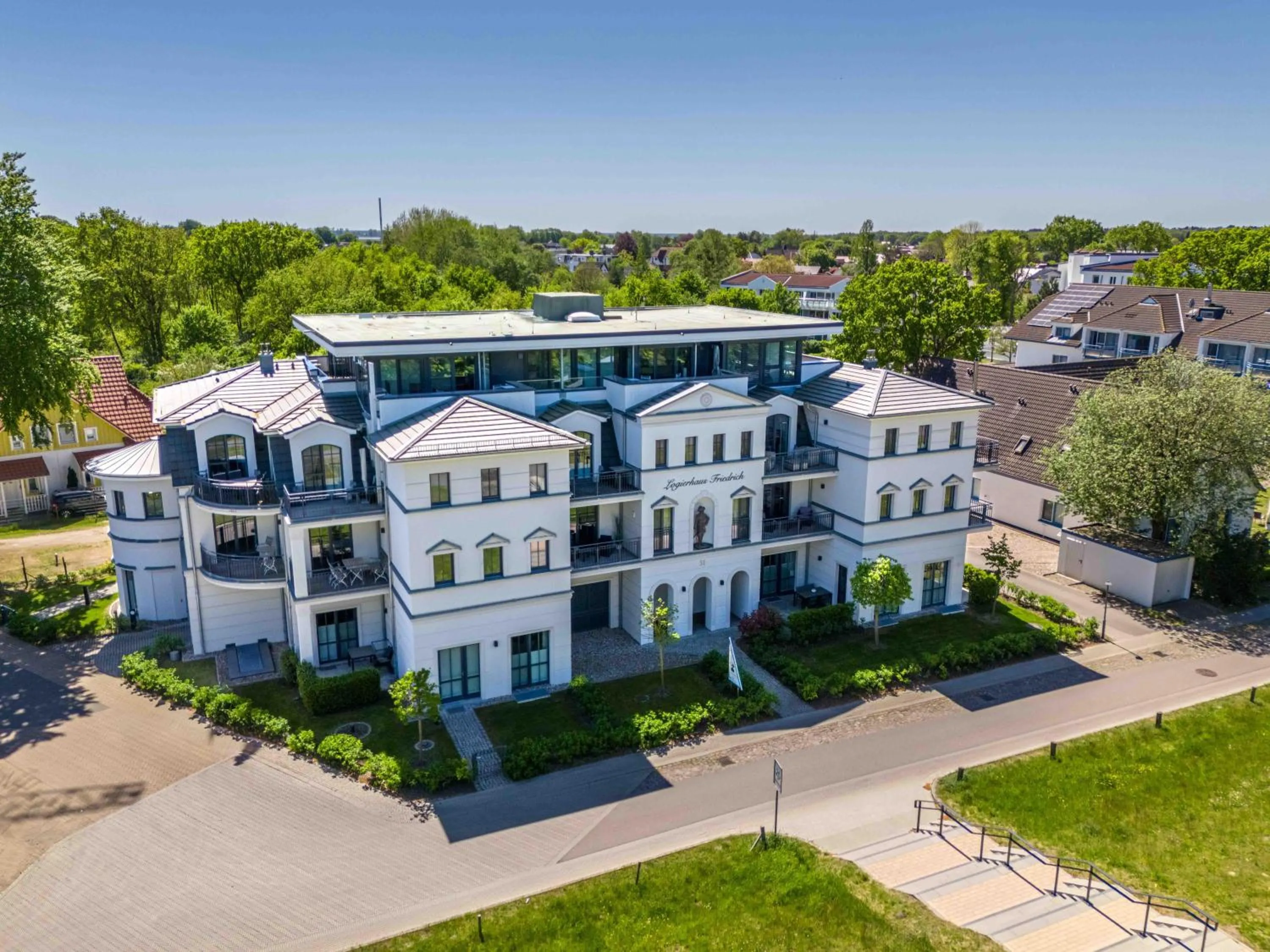 Bird's eye view in Logierhaus Friedrich WE 7 - "Heimatliebe"