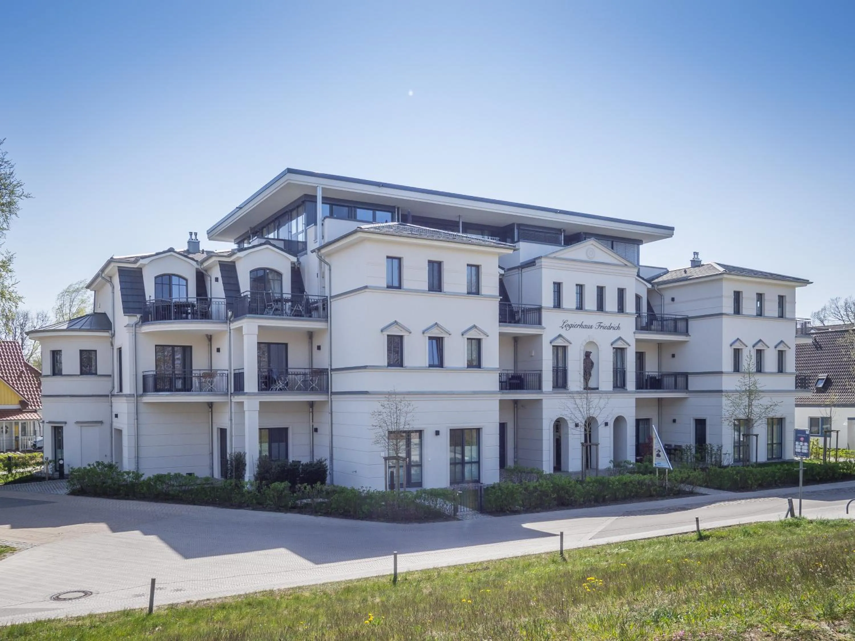 Facade/entrance in Logierhaus Friedrich WE 7 - "Heimatliebe"
