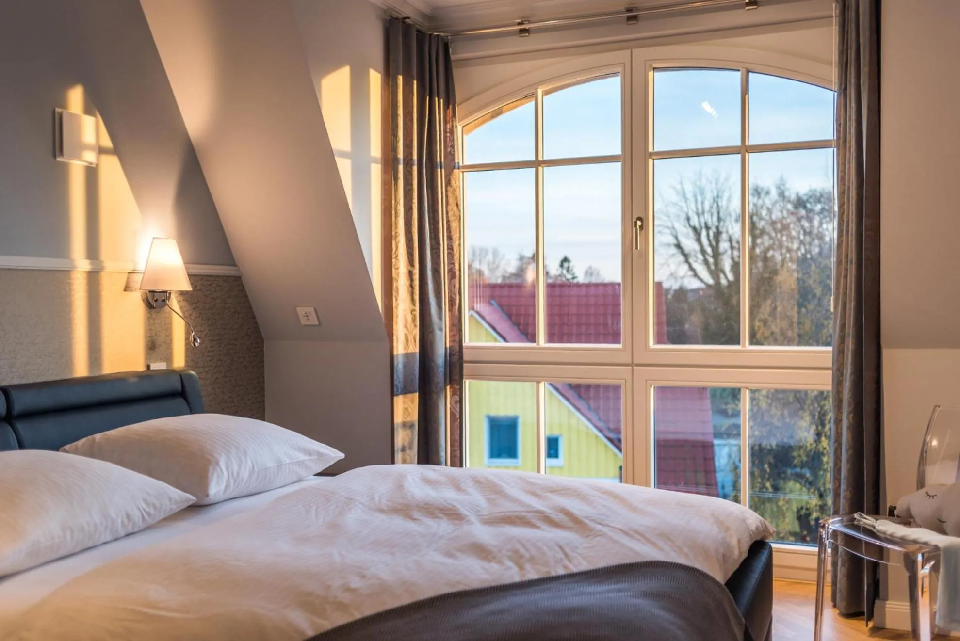 Bedroom, Bed in Logierhaus Friedrich WE 17 - "Seestern"
