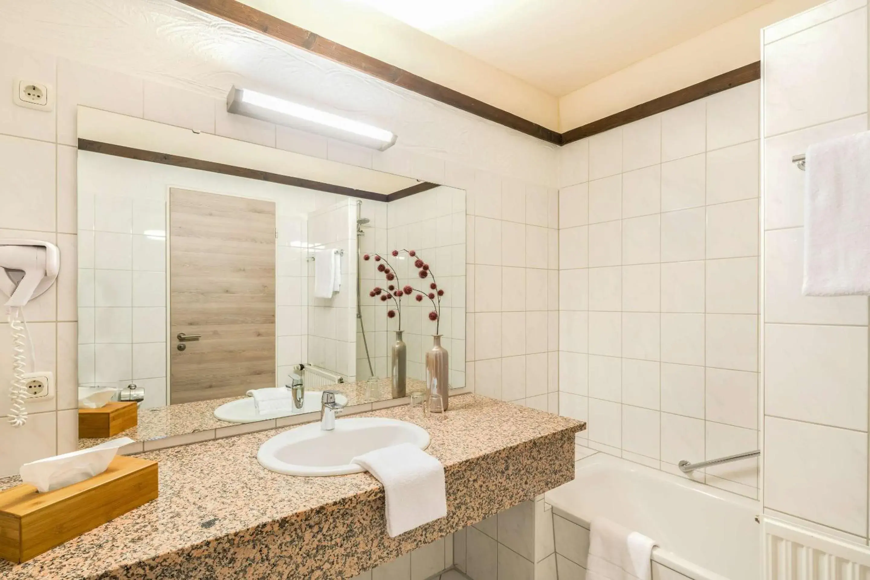 Bathroom in Best Western Hotel Mainz Bathroom in Best Western Hotel Mainz