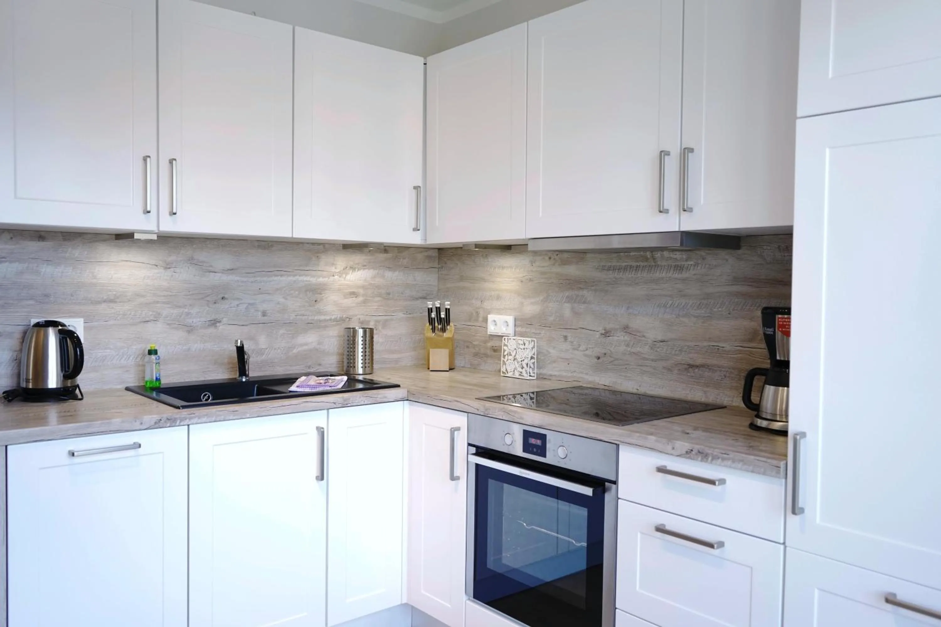 Kitchen or kitchenette in Strandperle - Anlage Heiderose