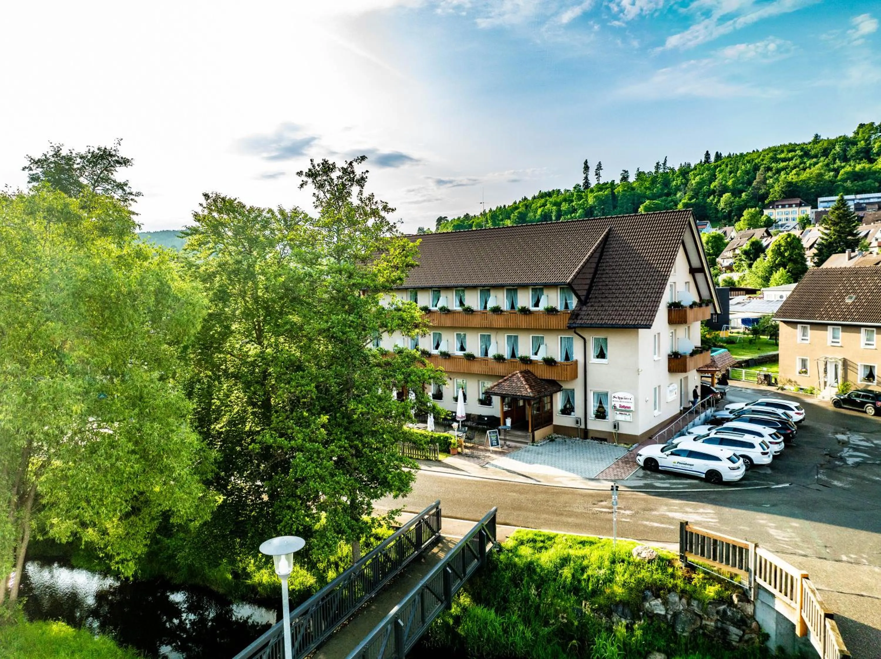 Property building in Hotel Restaurant Schwörer