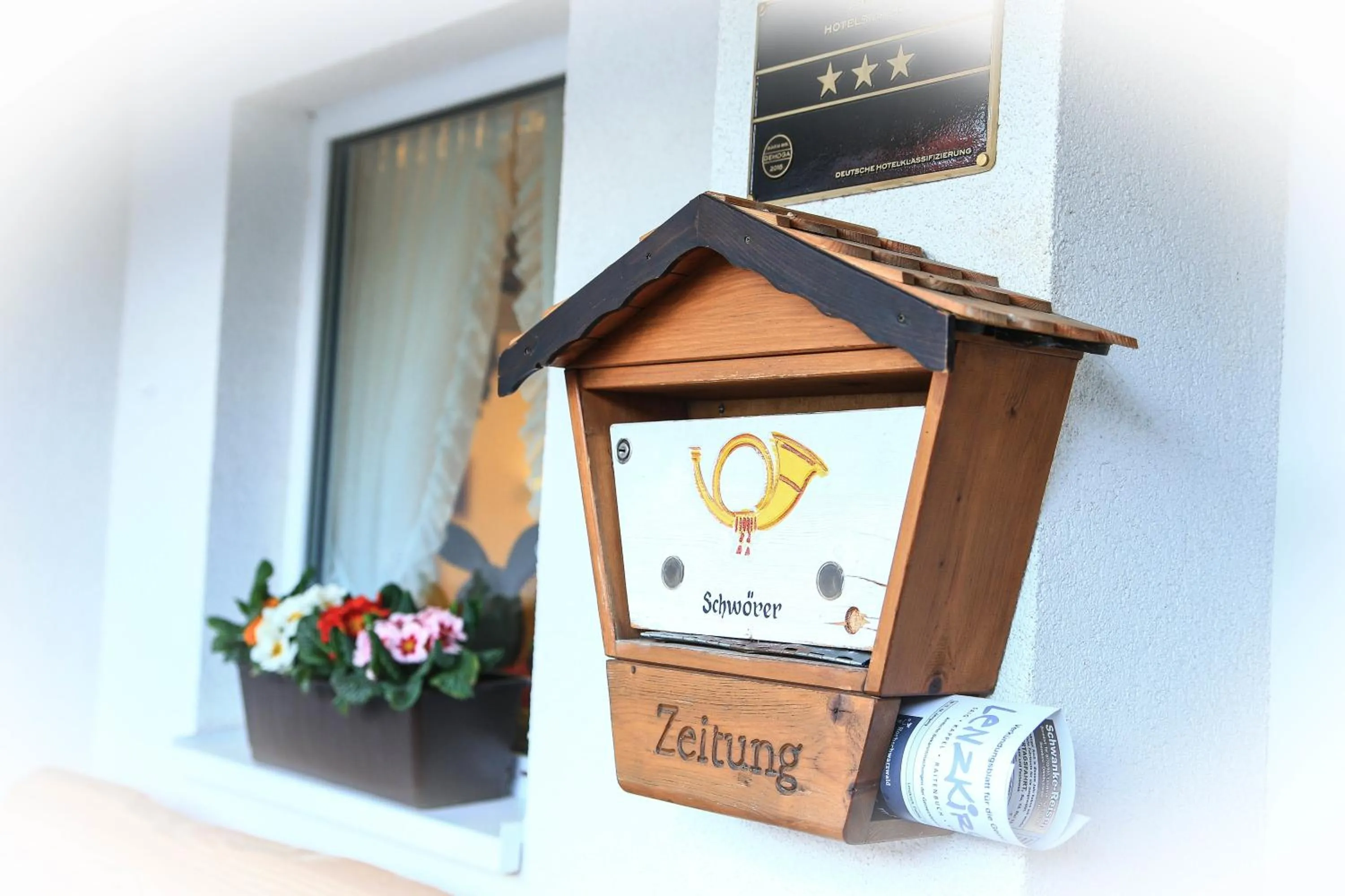 Decorative detail in Hotel Restaurant Schwörer