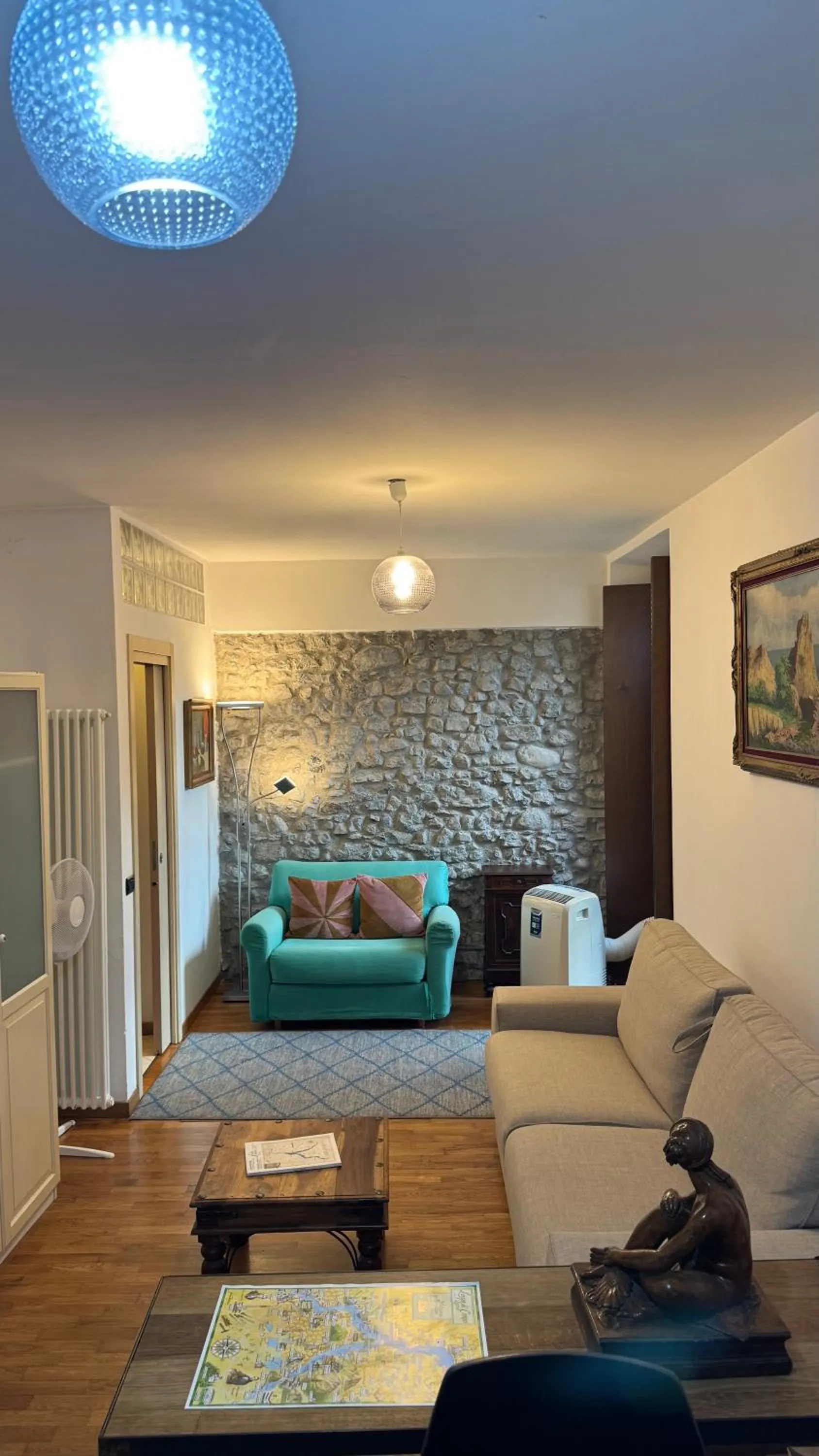 View (from property/room), Bed in Casa San Giacomo