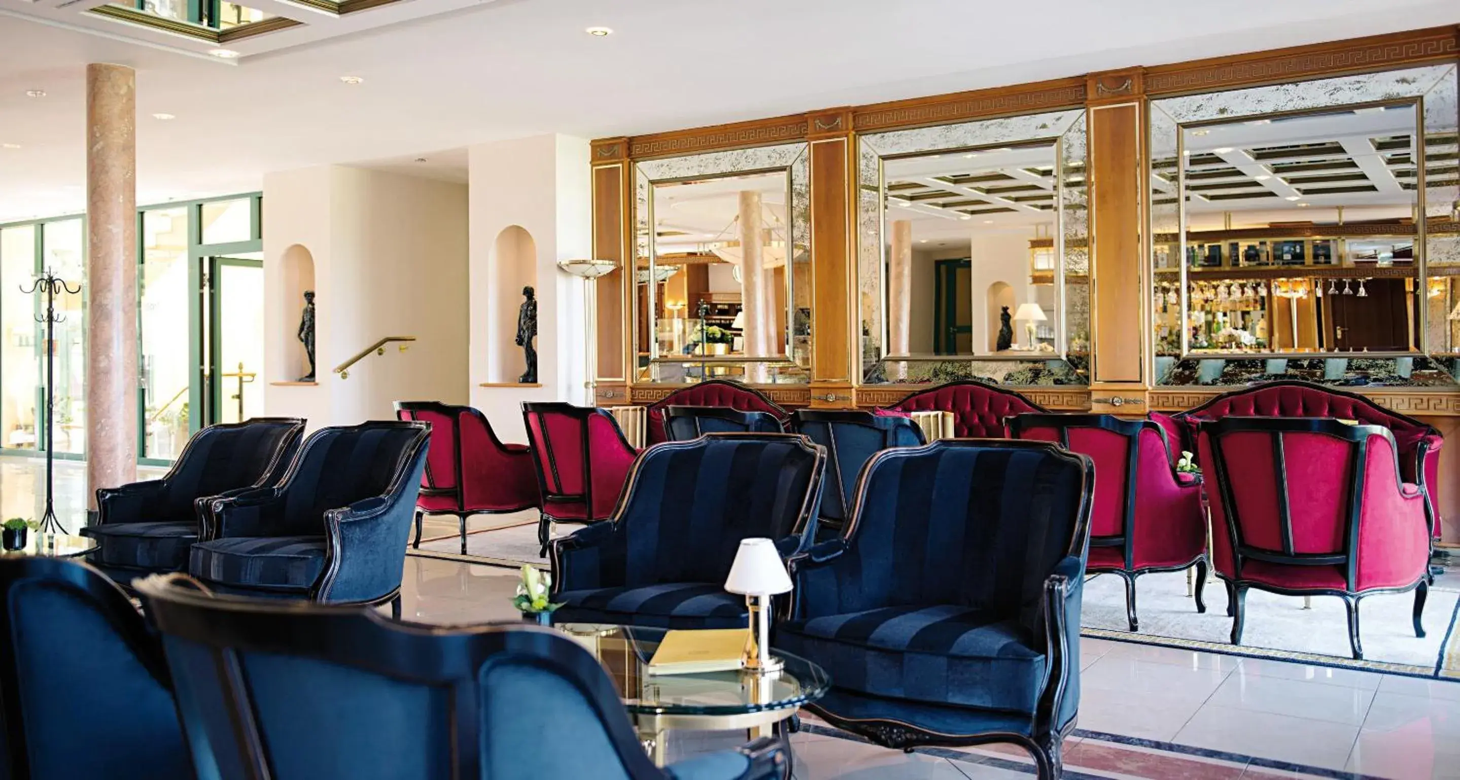 Lobby or reception in Victor's Residenz-Hotel Schloss Berg Lobby or reception in Victor's Residenz-Hotel Schloss Berg