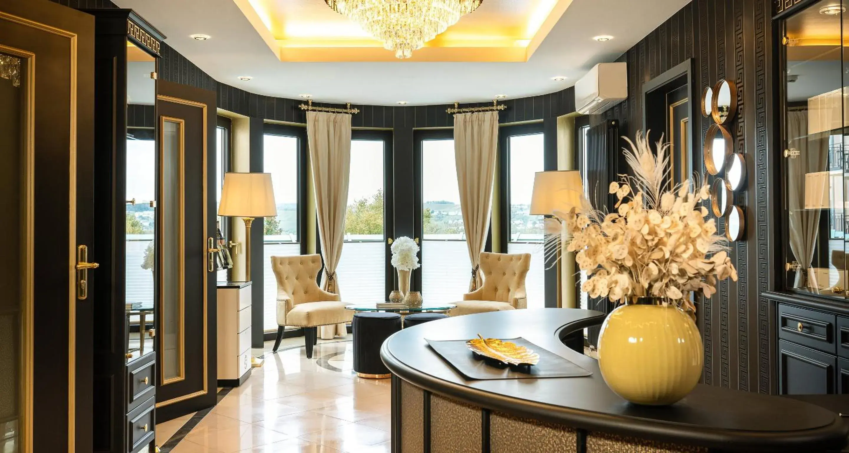 Spa and wellness centre/facilities in Victor's Residenz-Hotel Schloss Berg Spa and wellness centre/facilities in Victor's Residenz-Hotel Schloss Berg