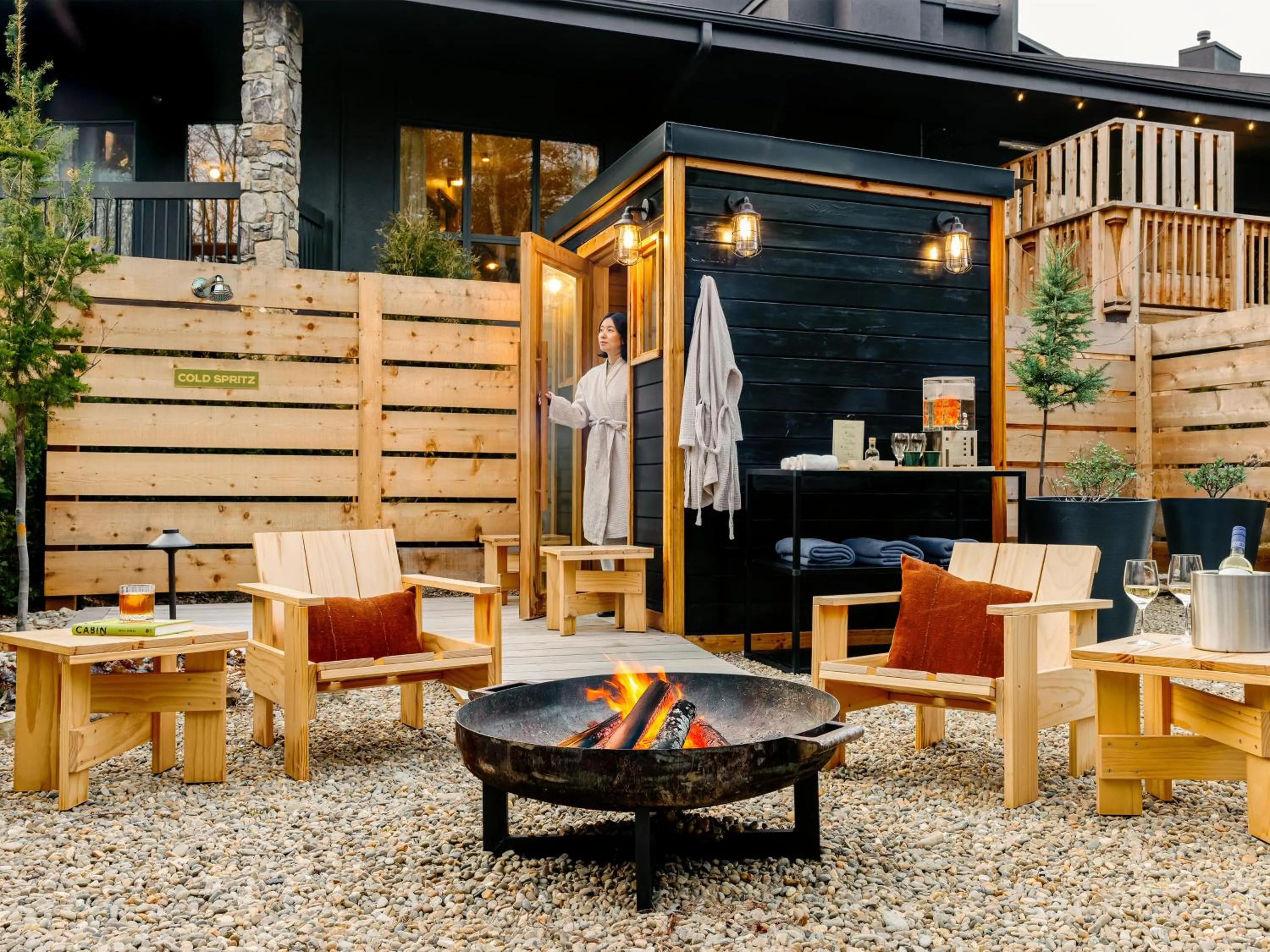 Sauna in Trailborn Highlands