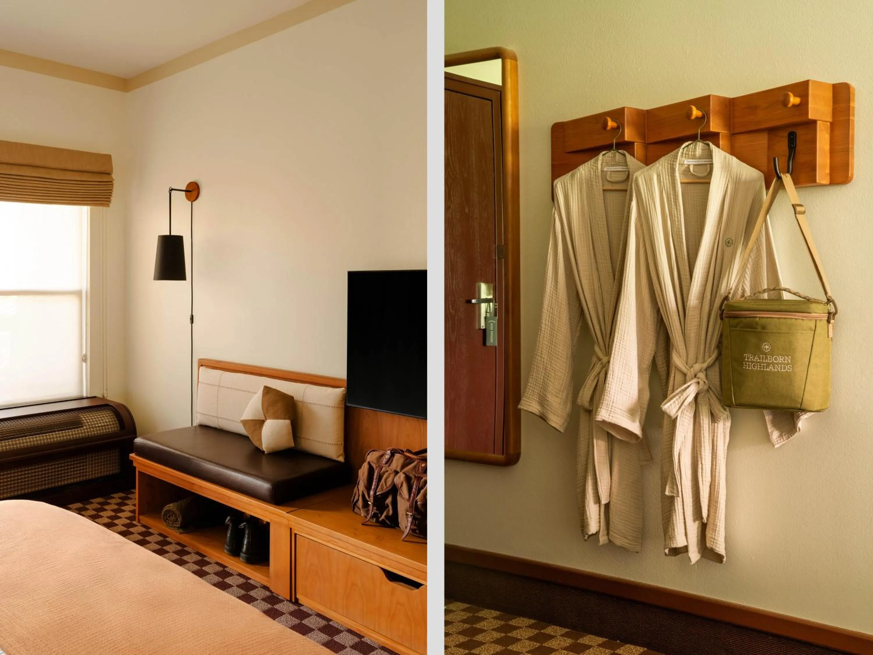 Bed in Highlands Inn Lodge