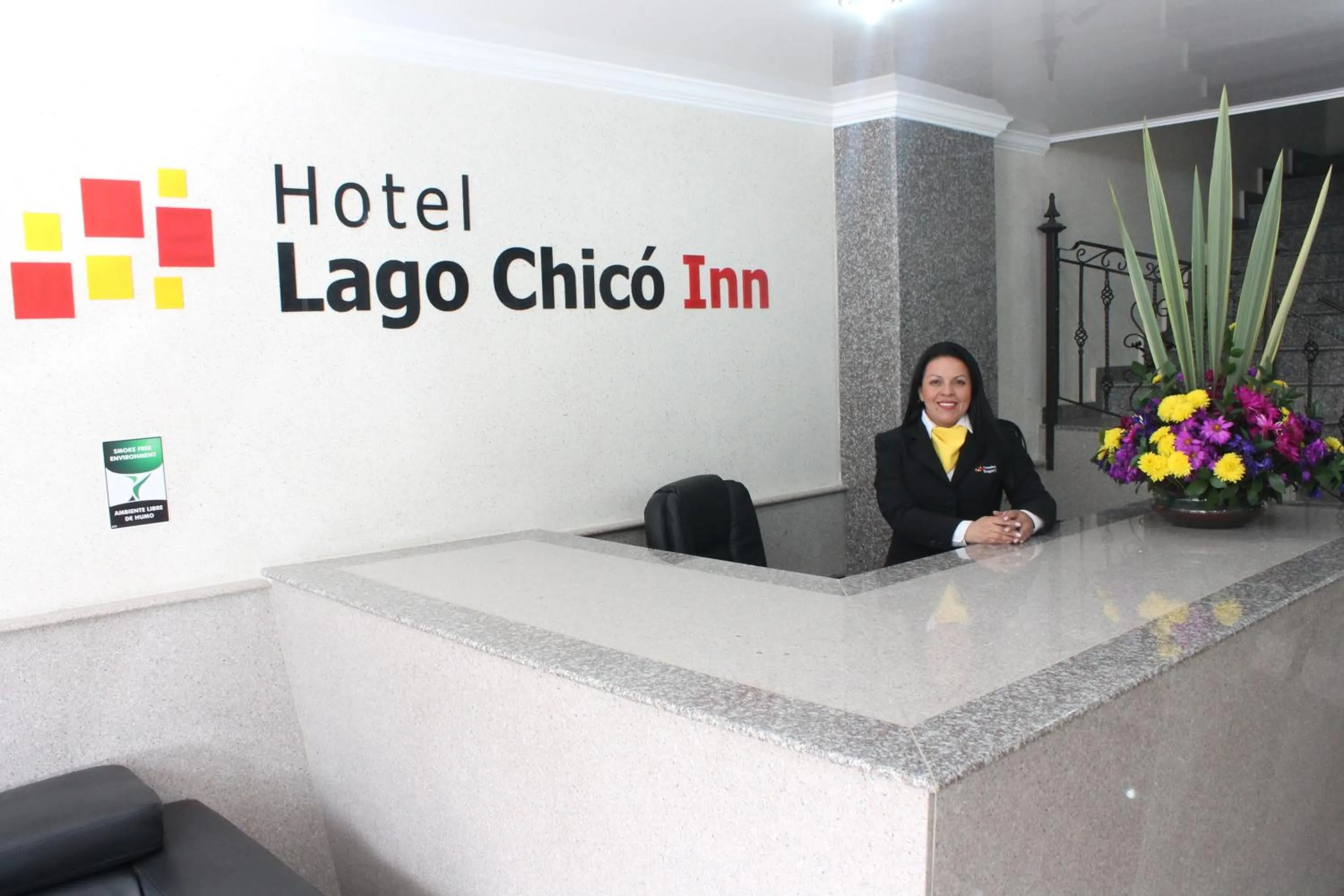 Lobby or reception in Hoteles Bogotá Inn Lago Chico Zona Rosa