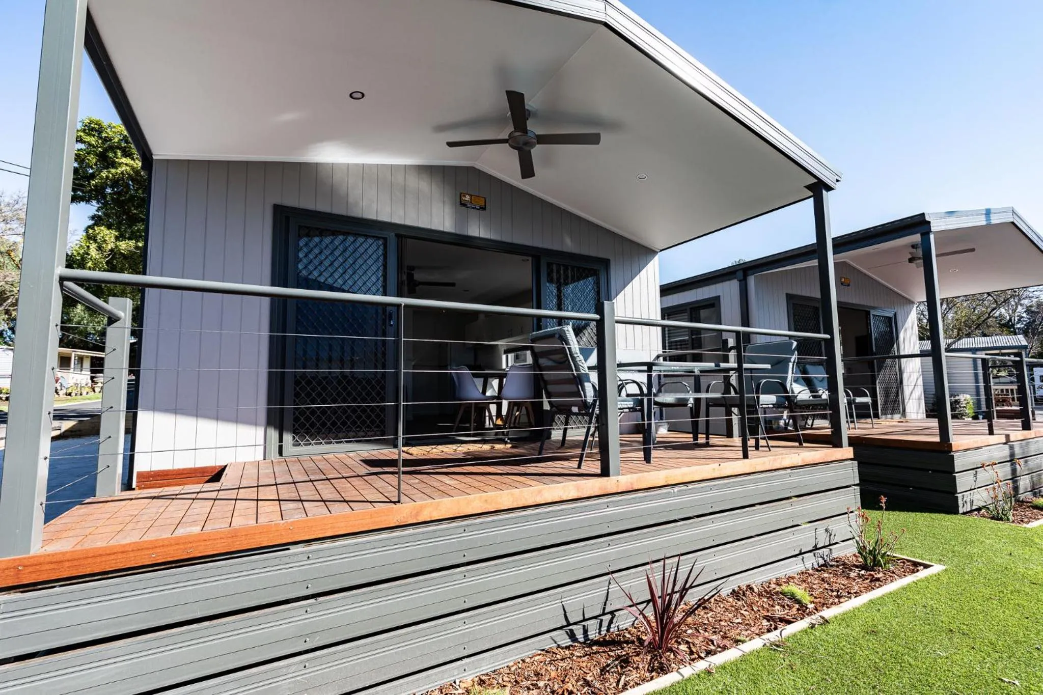 Patio in Geelong Holiday Park