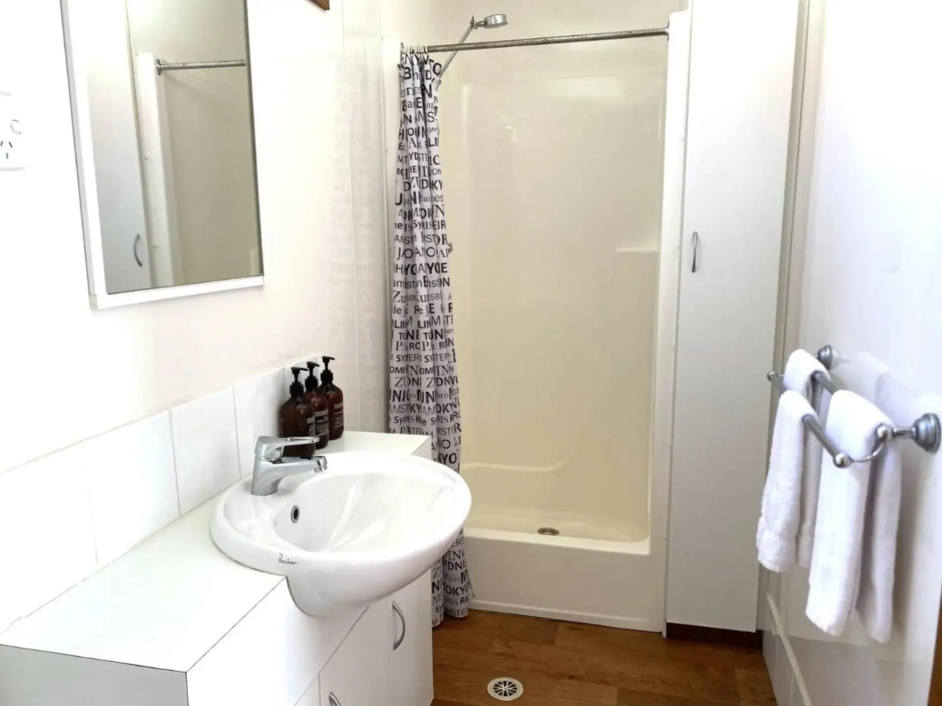 Shower in Geelong Holiday Park