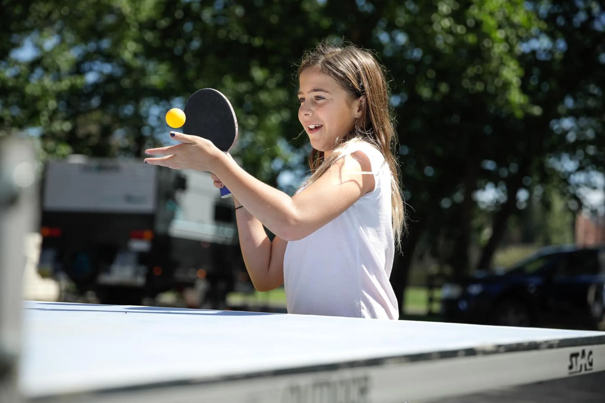 People in Geelong Holiday Park