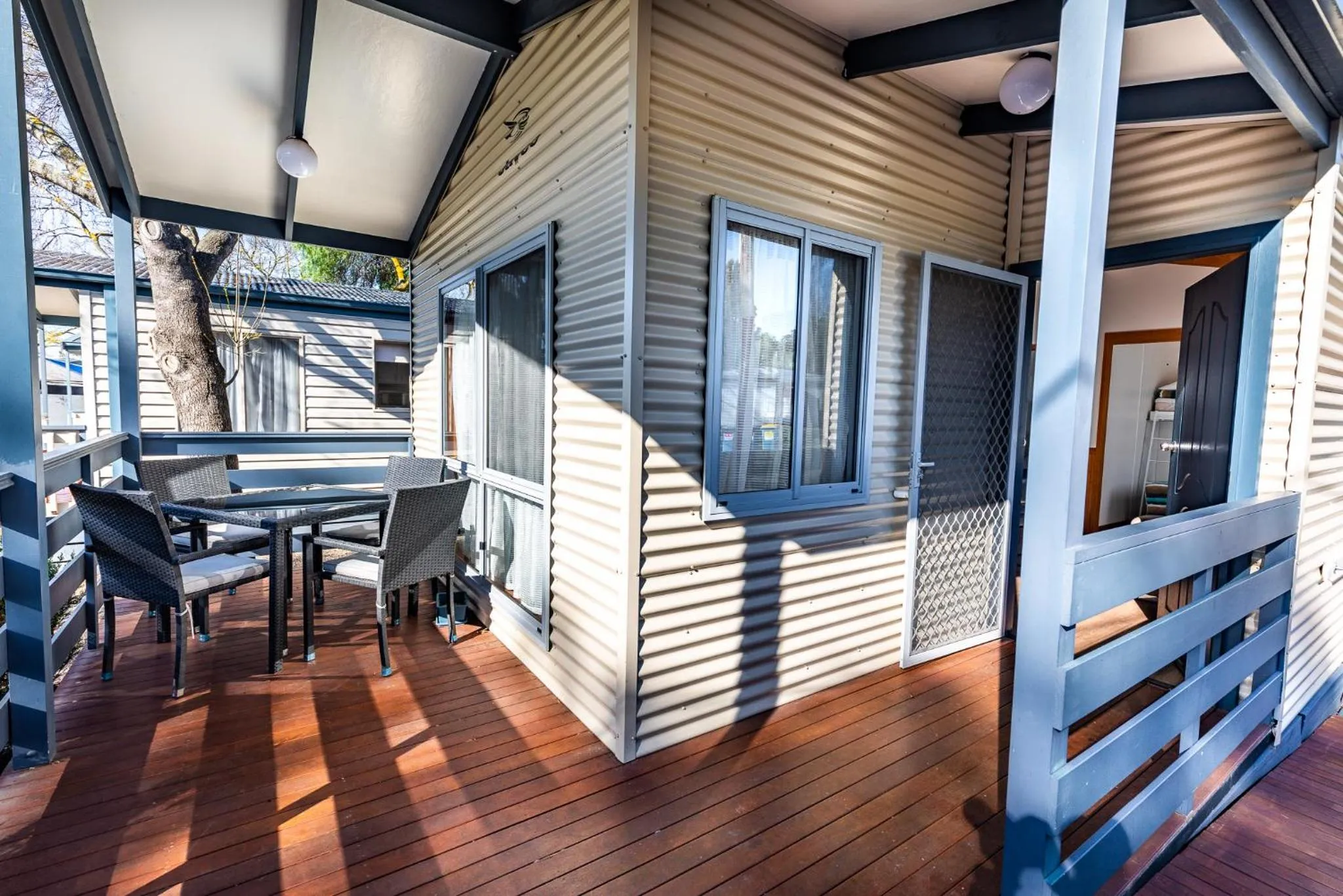 Balcony/Terrace in Geelong Holiday Park
