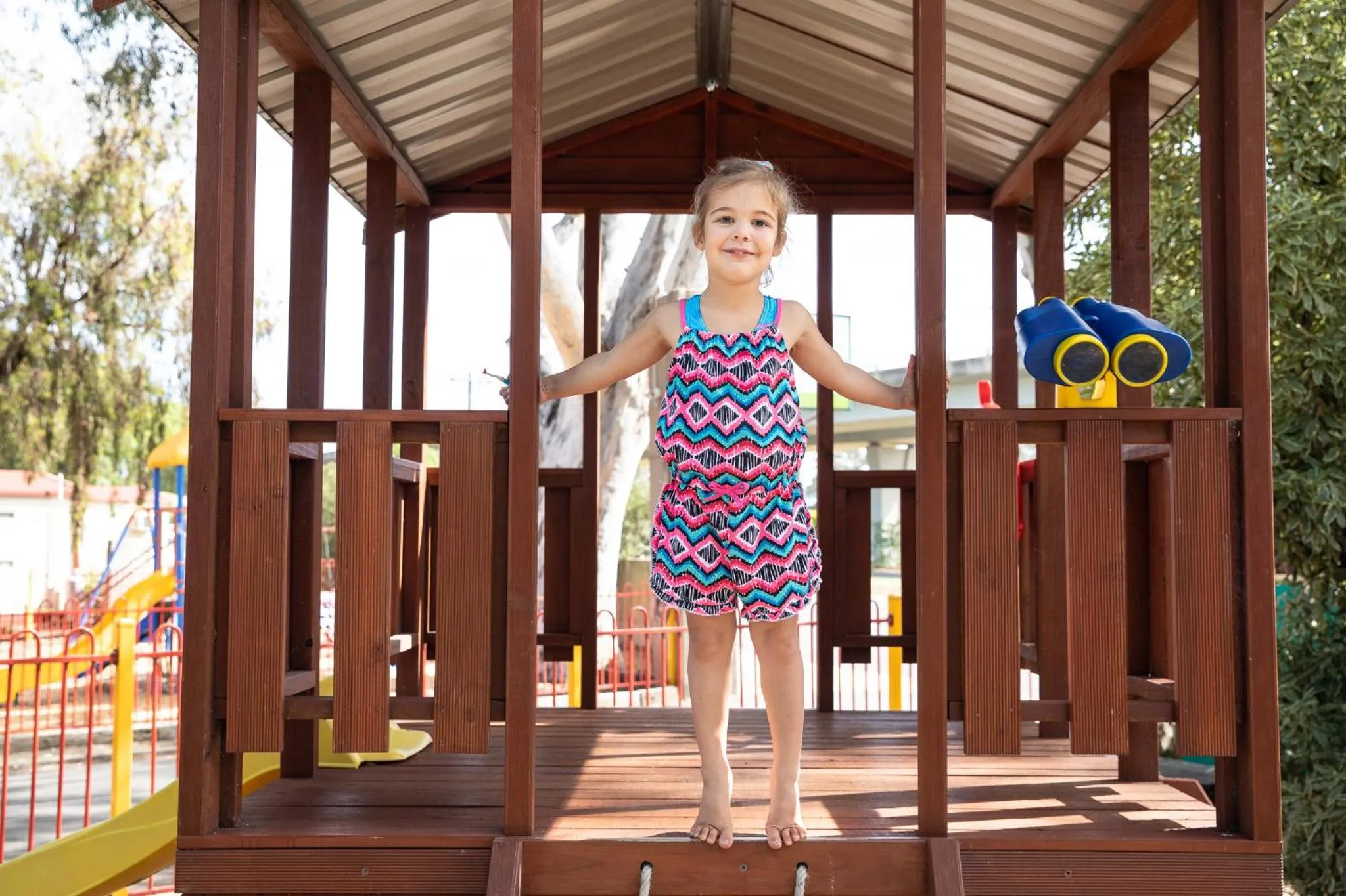 People in Geelong Holiday Park