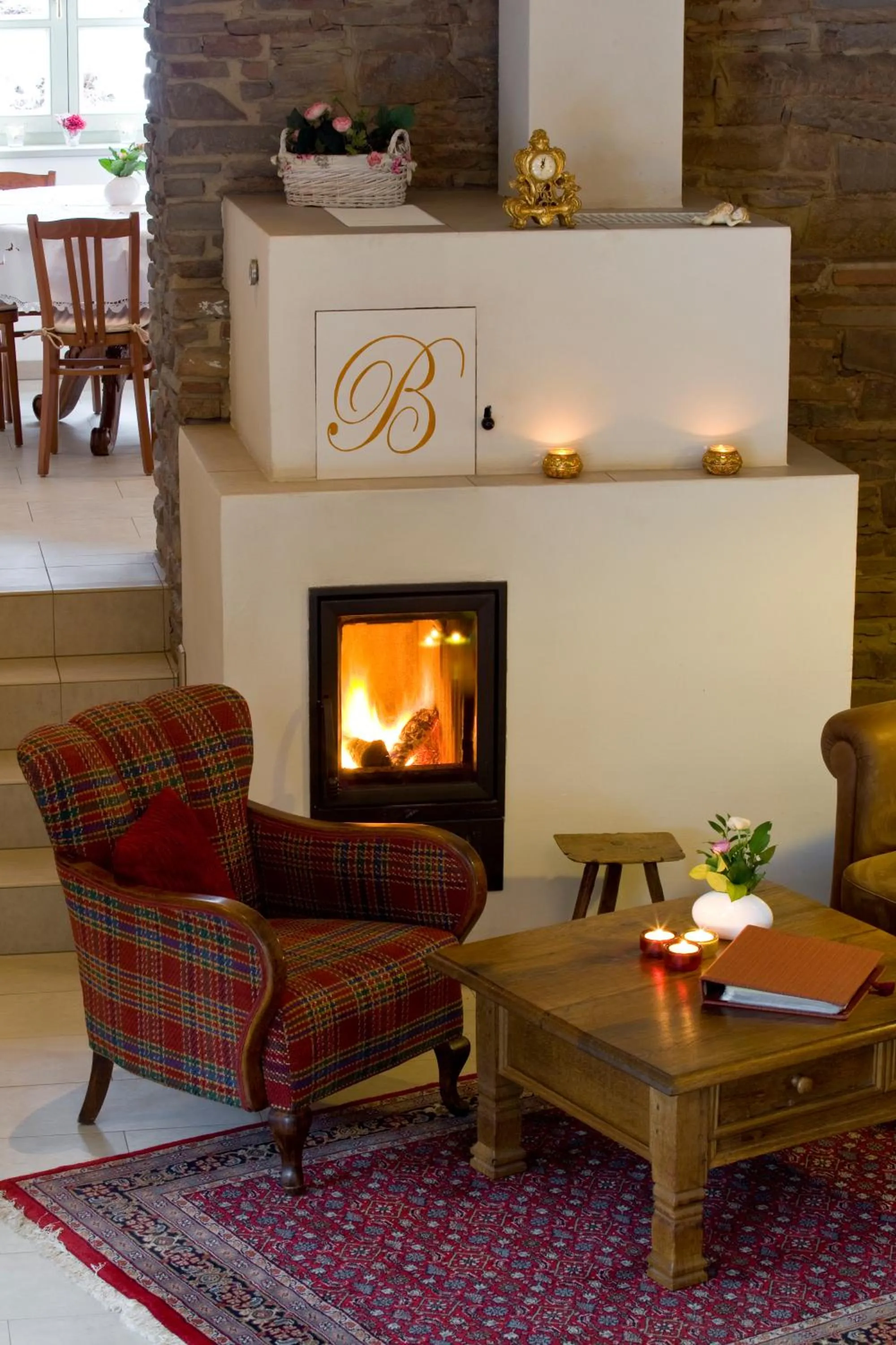 Lobby or reception in Romantik Hotel Landhaus Bärenmühle