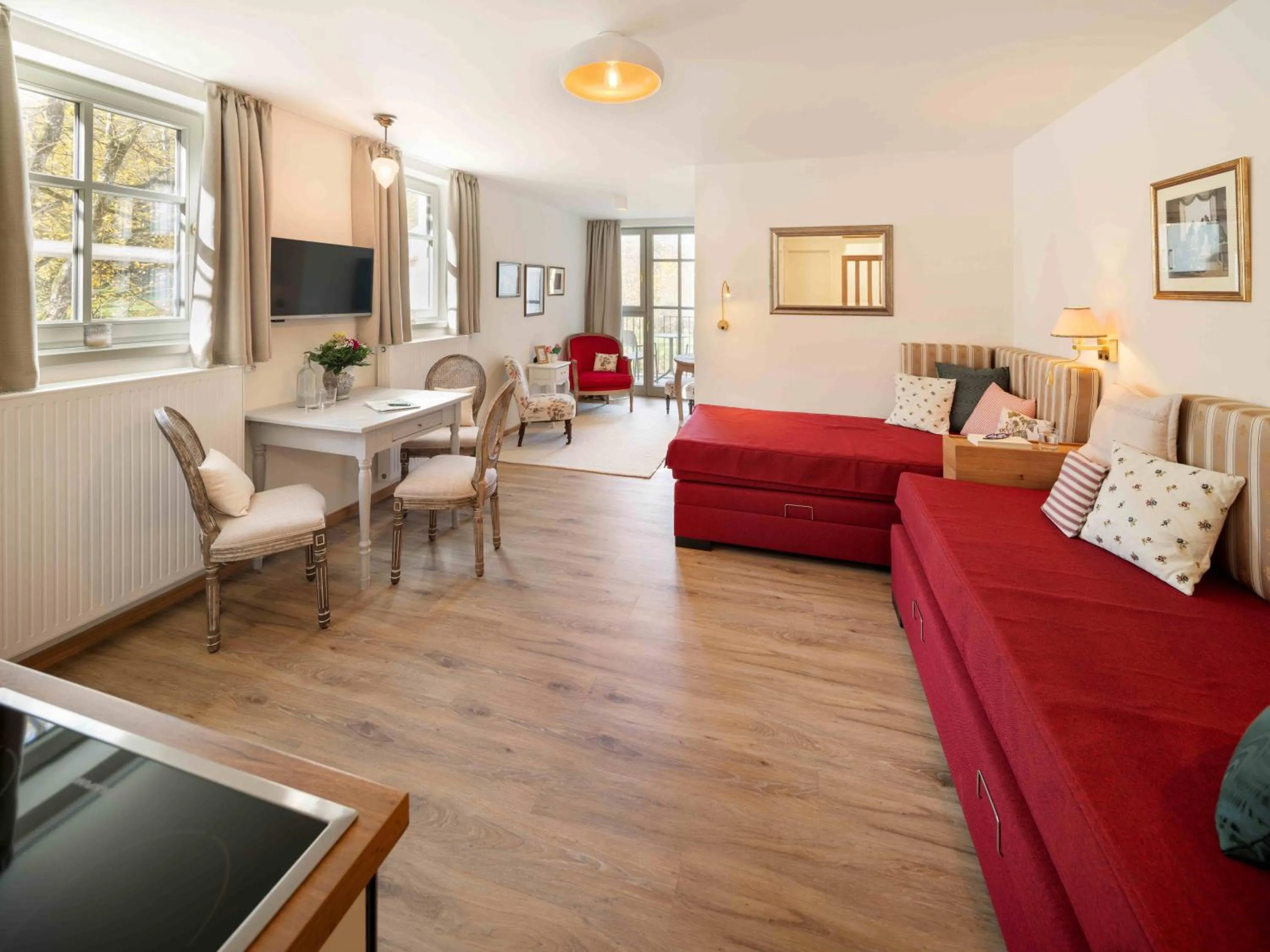 TV and multimedia in Romantik Hotel Landhaus Bärenmühle