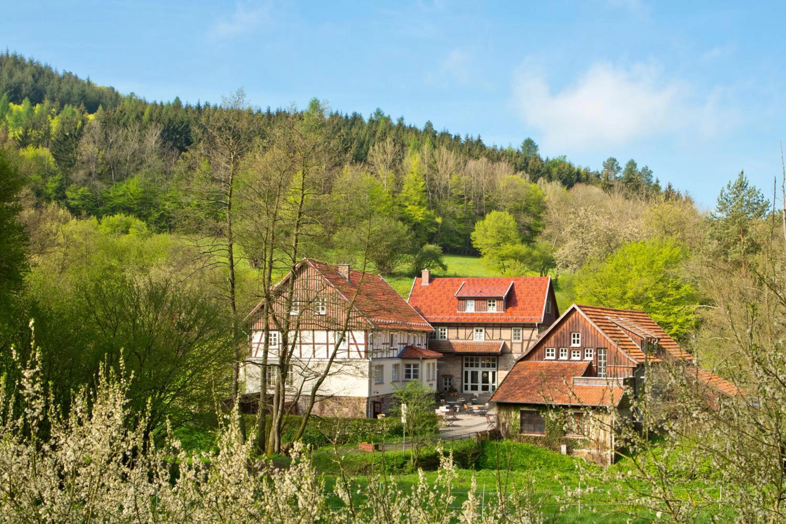 Property building in Romantik Hotel Landhaus Bärenmühle