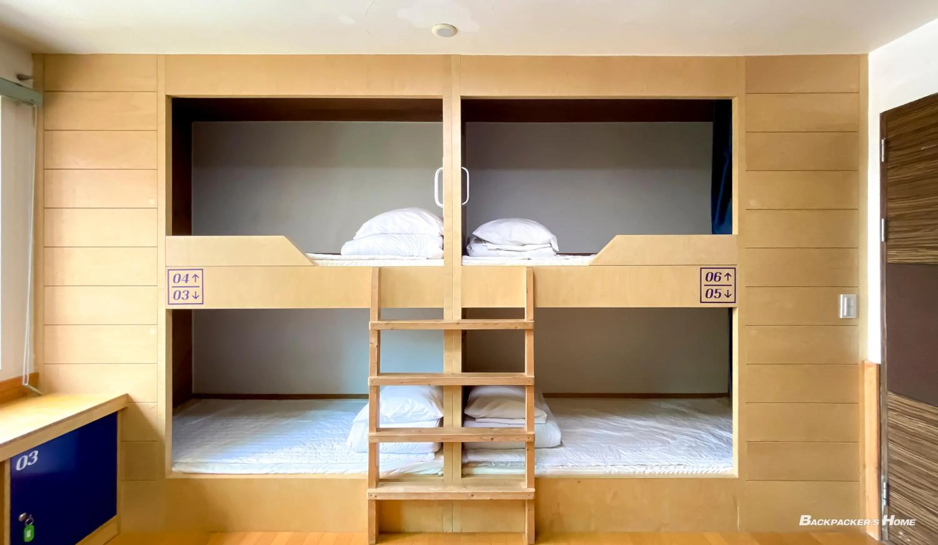Bed in Backpacker's Home