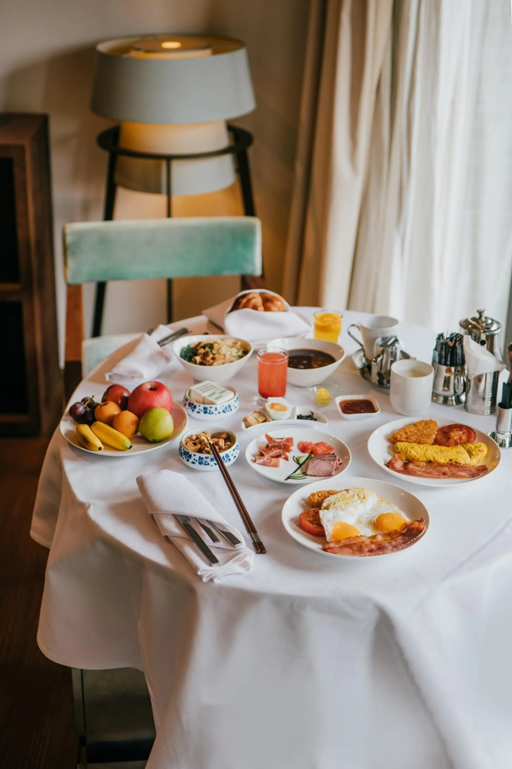 Breakfast in Guanyin Yiyuntai Hotel Chengdu