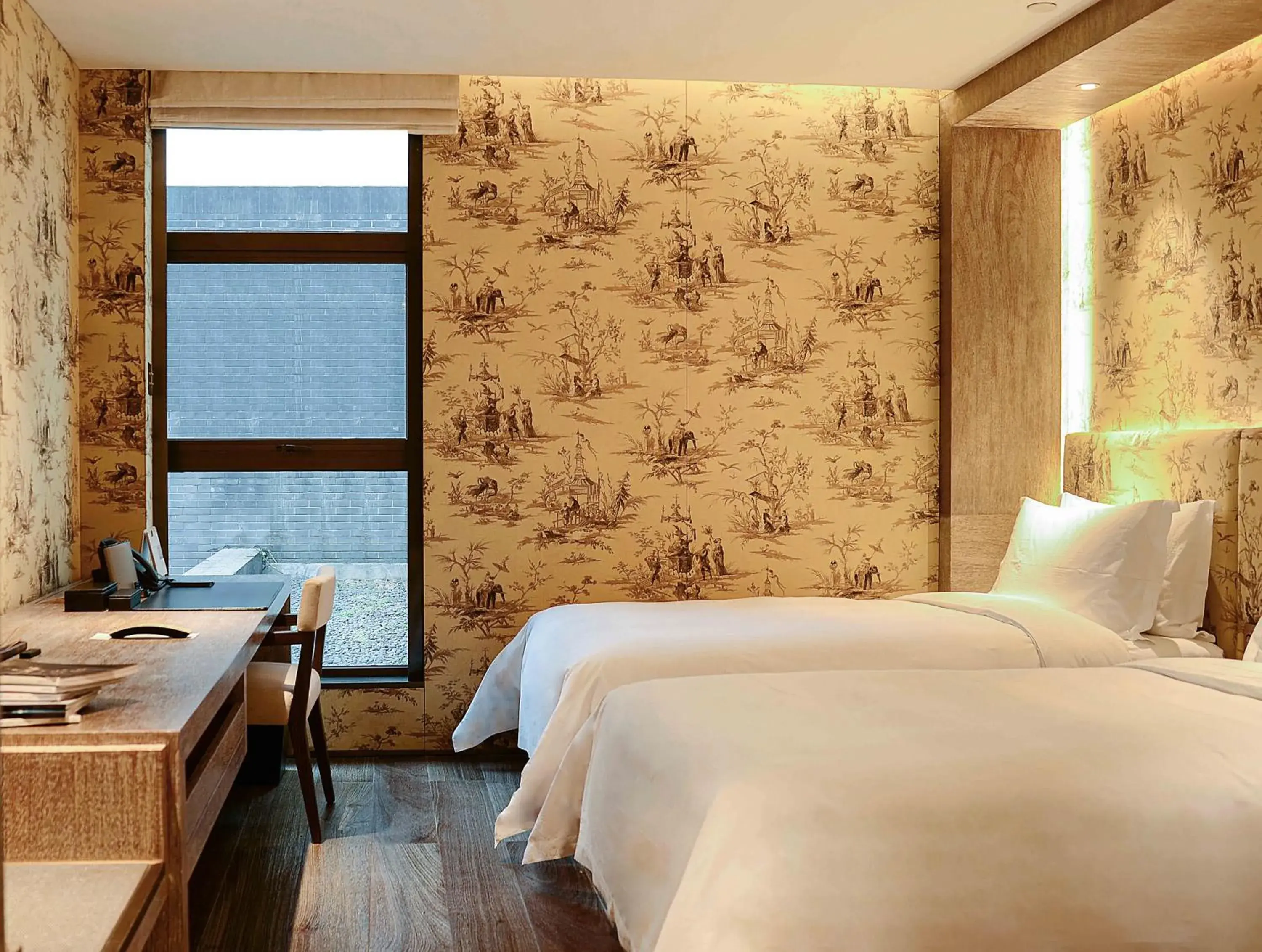 Photo of the whole room, Bed in Guanyin Yiyuntai Hotel Chengdu Photo of the whole room, Bed in Guanyin Yiyuntai Hotel Chengdu