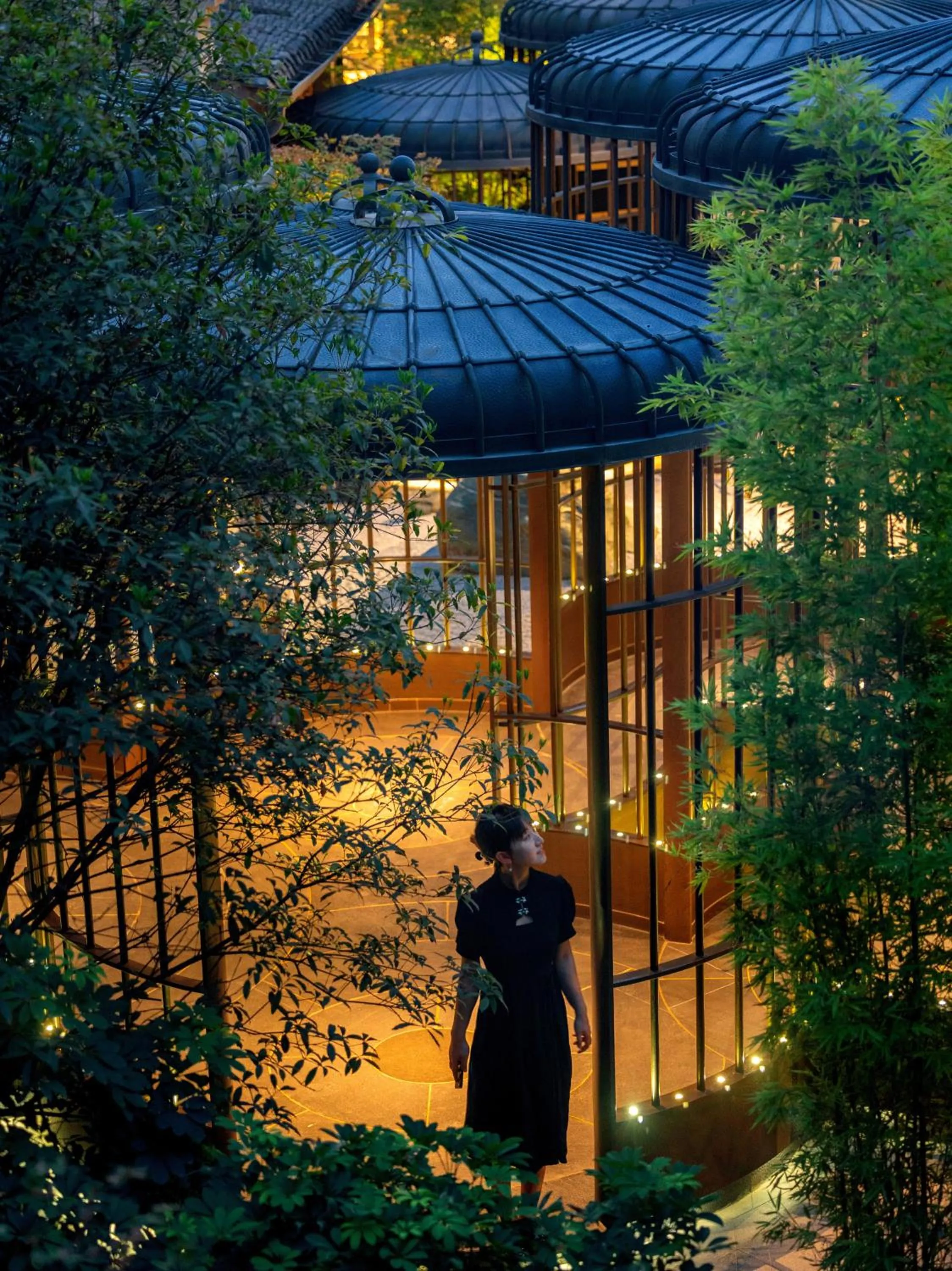 Garden in Guanyin Yiyuntai Hotel Chengdu