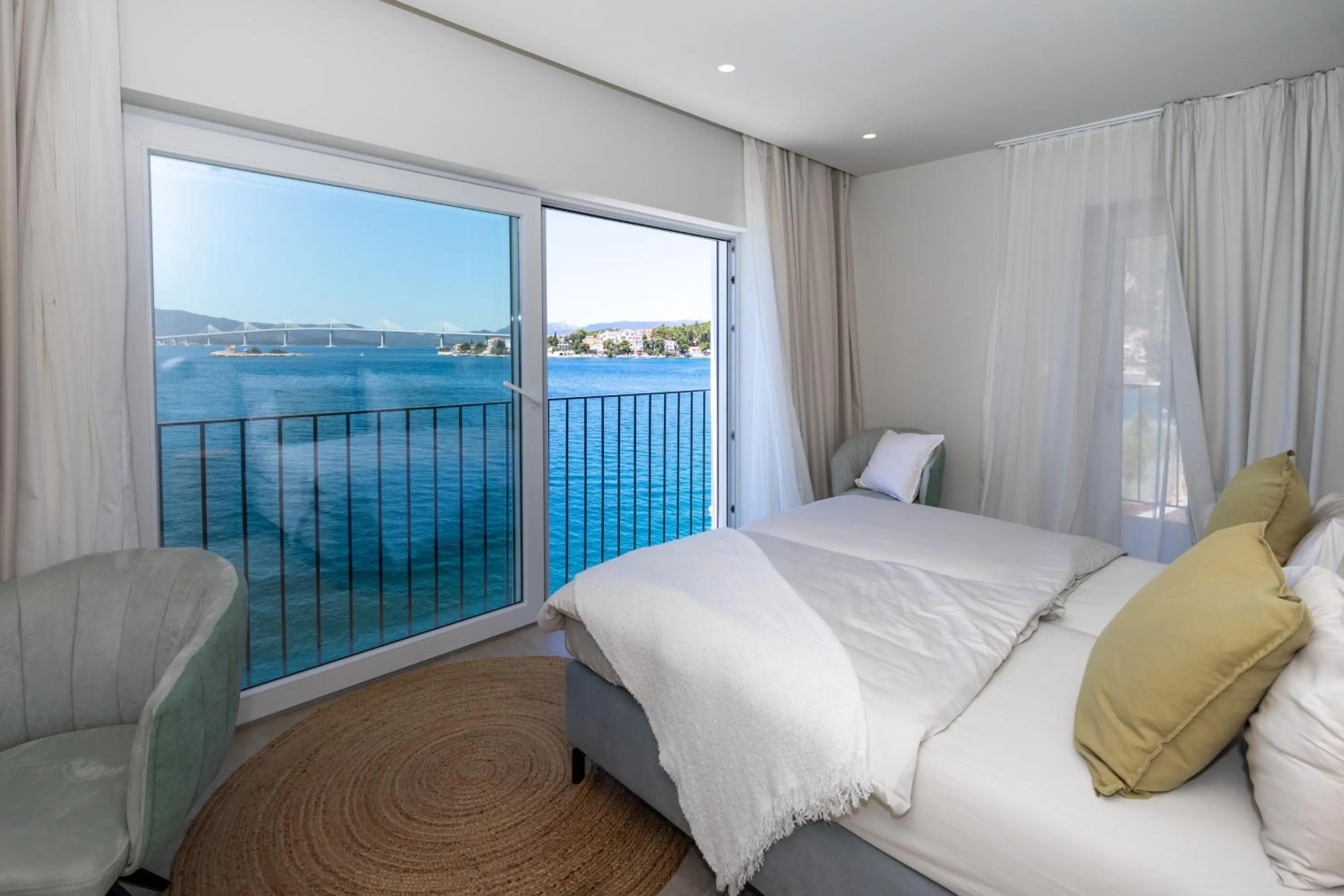 Bedroom, Bed in Villa Simpleza
