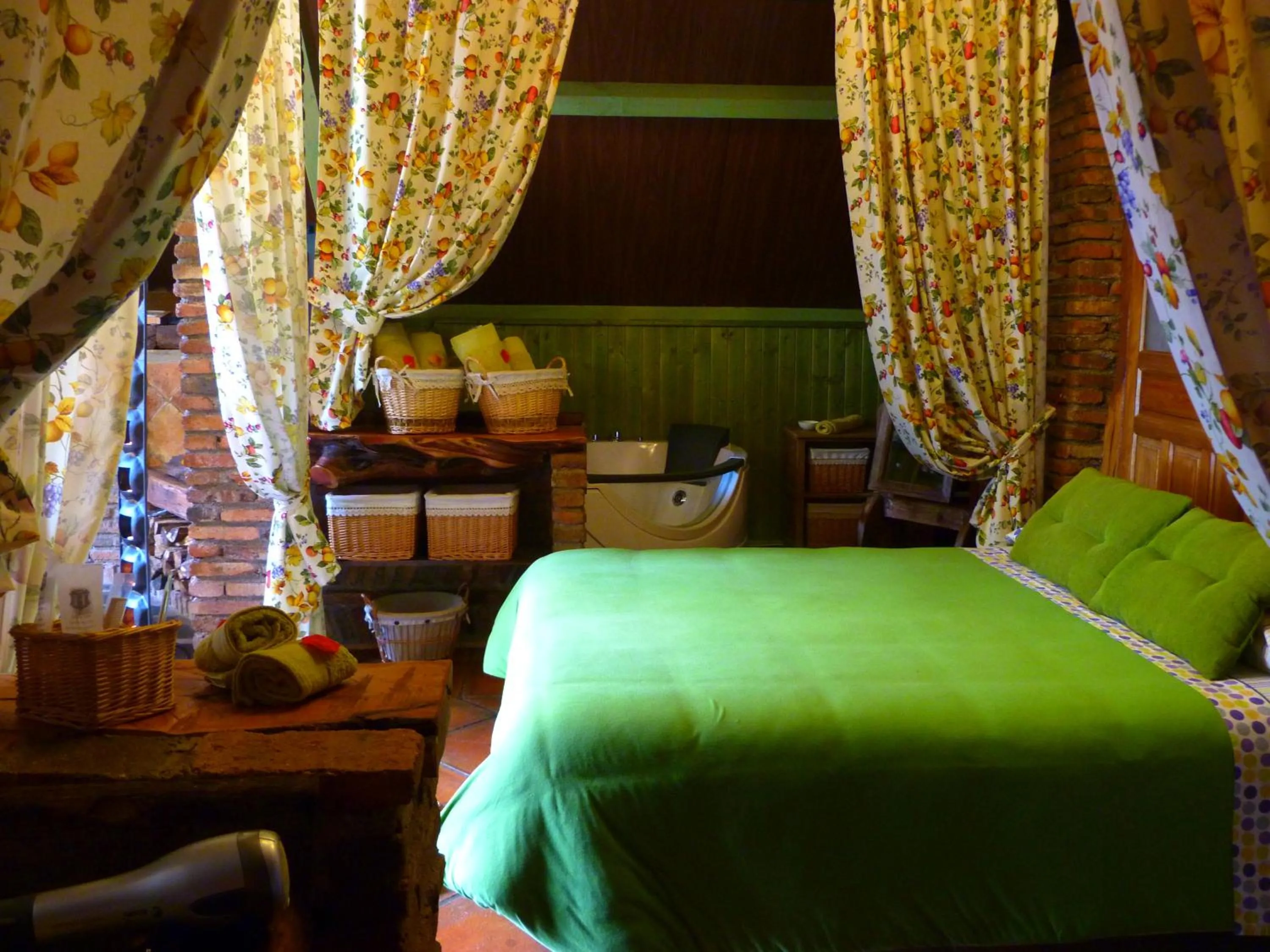 Bed in Hotel Sierra Madrona
