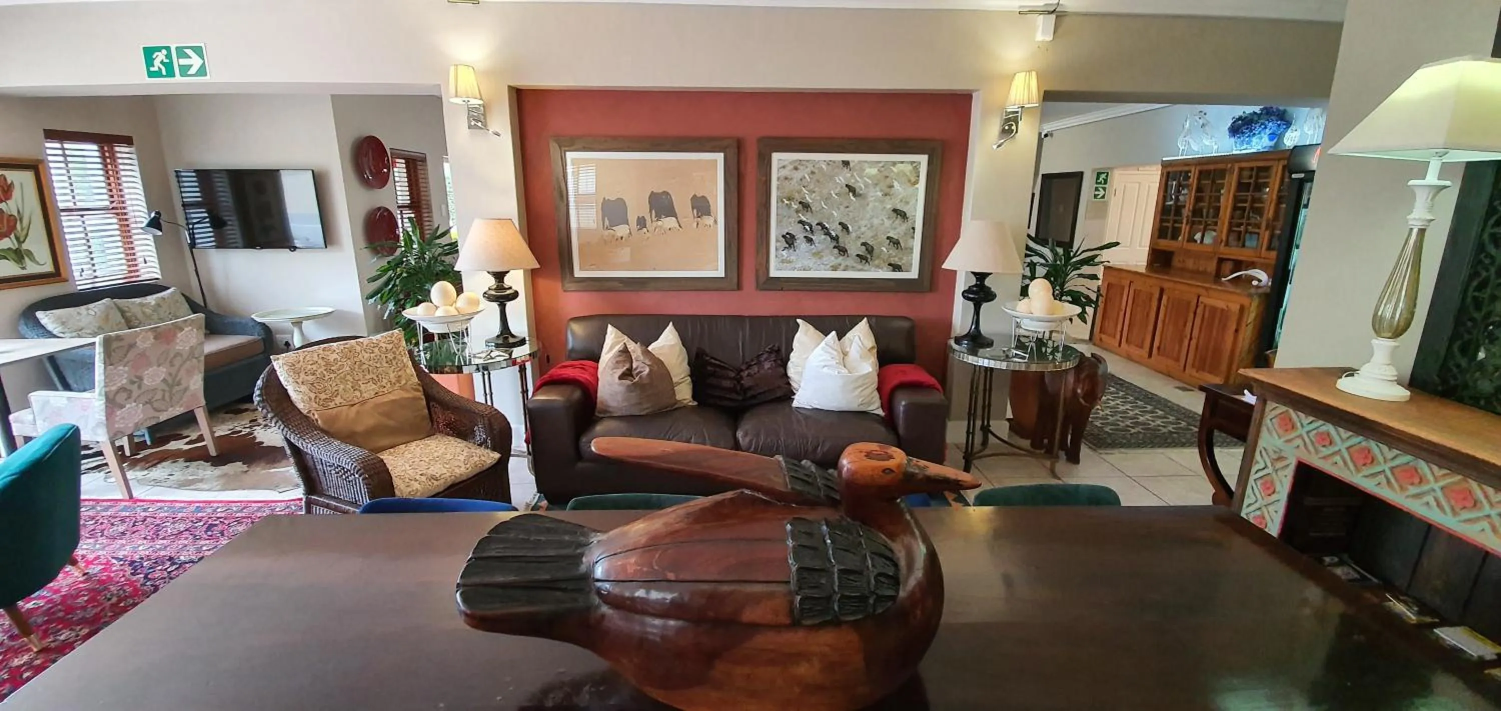 Living room in The Mandyville Jeffreys Bay