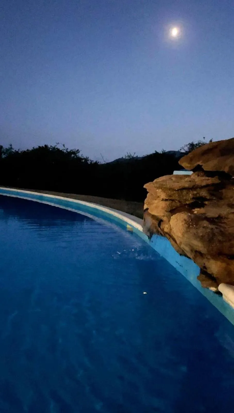 Pool view in Cort'e Nastasj