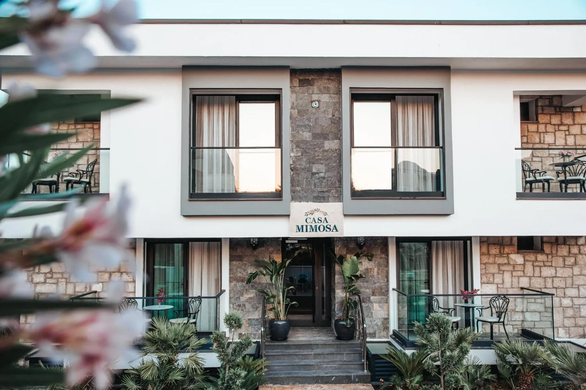 Facade/entrance in Casa Mimosa Hotel