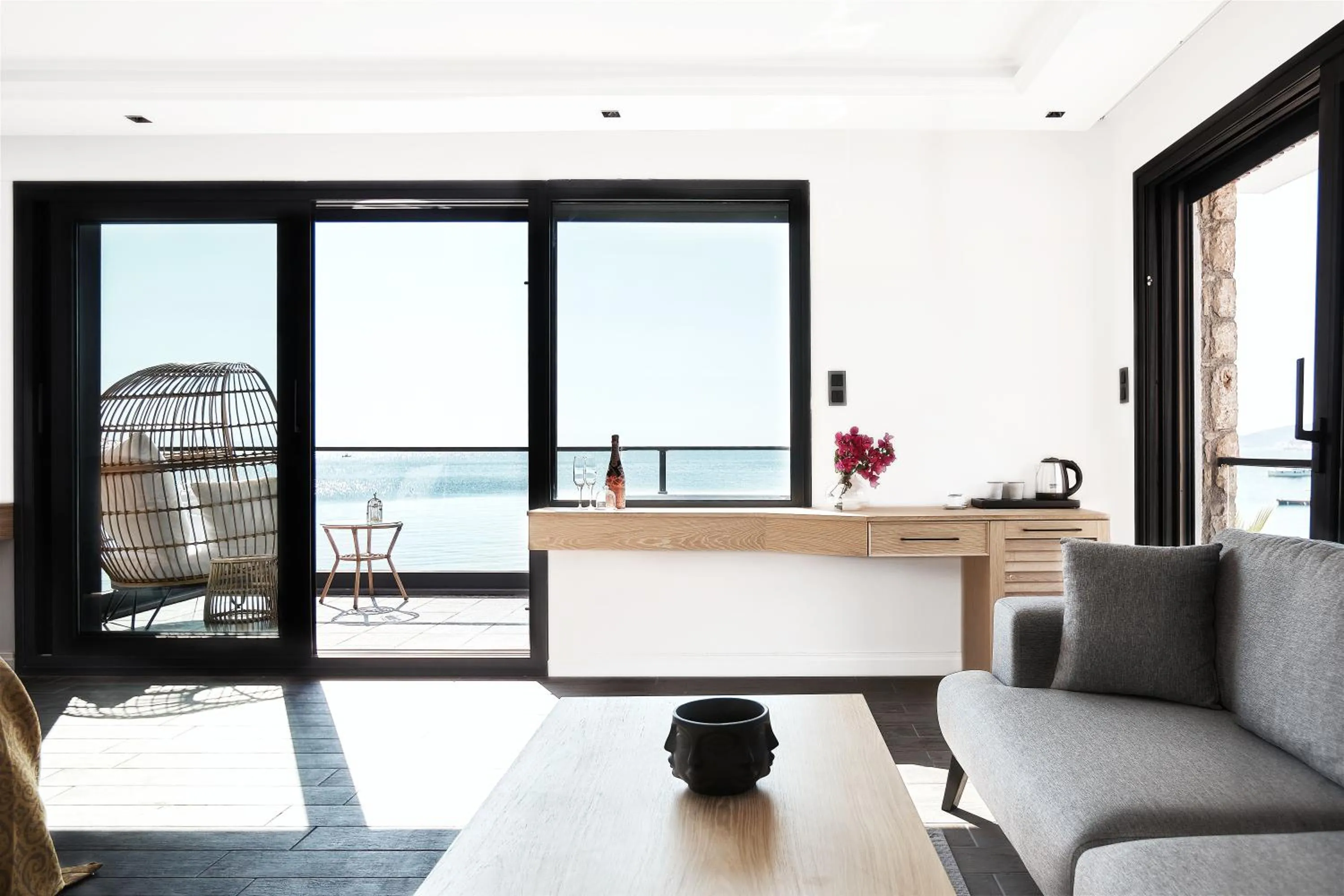 Sea view in Casa Mimosa Hotel