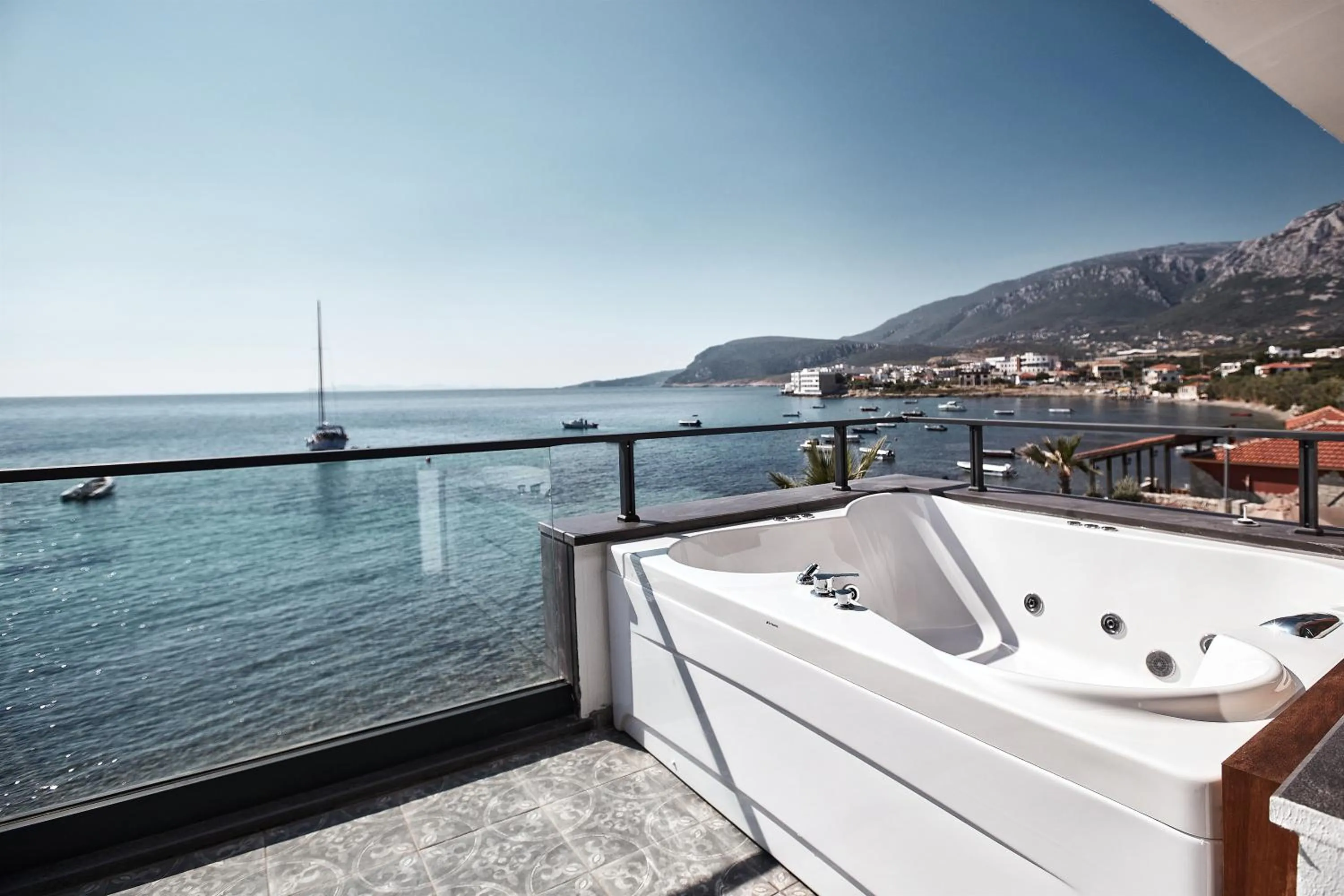 Sea view in Casa Mimosa Hotel