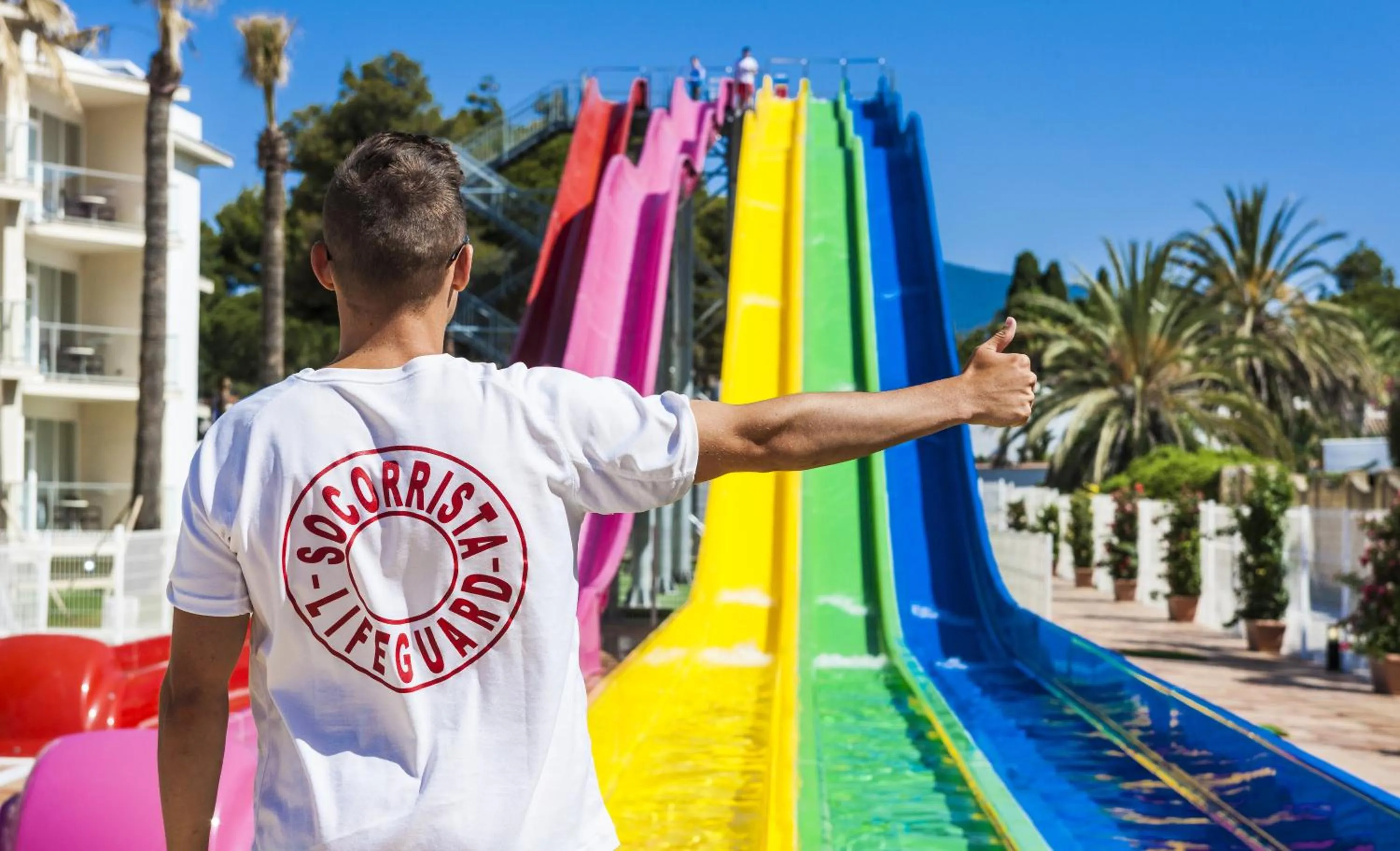 Aqua park in Globales Playa Estepona
