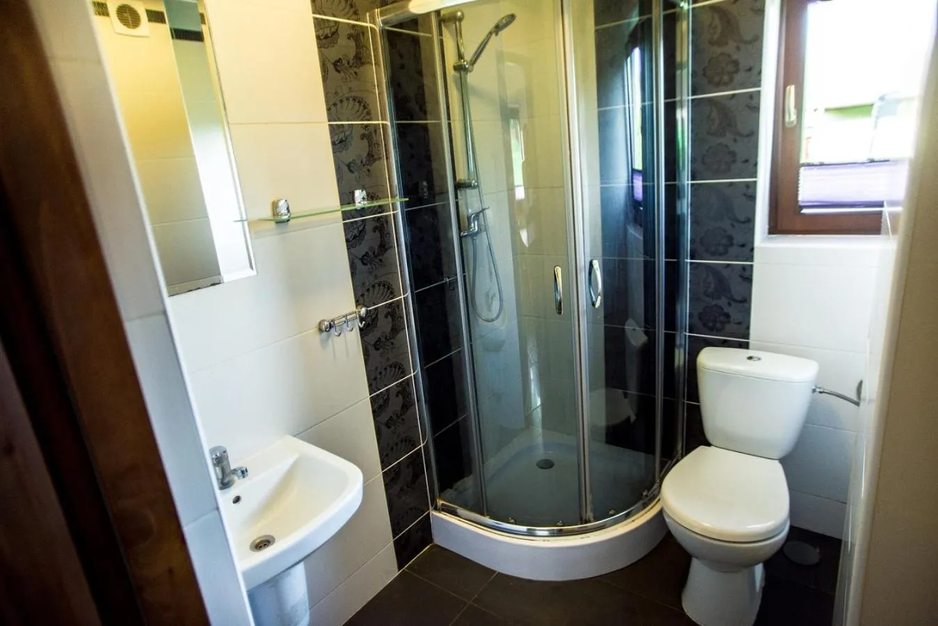 Shower in Domki Pod Lasem