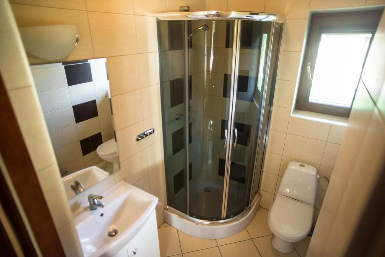 Shower in Domki Pod Lasem