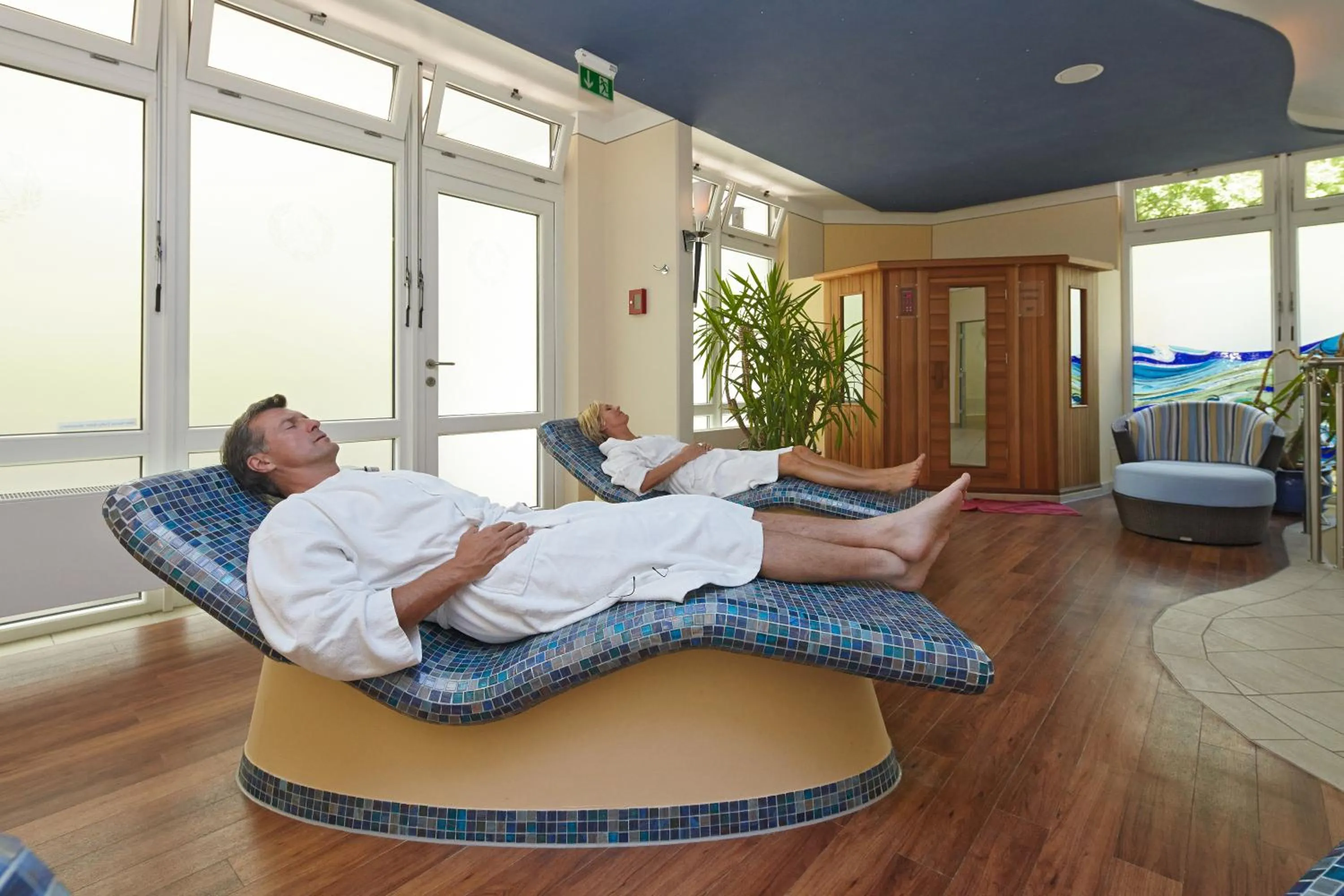 Spa and wellness centre/facilities in Thermenhotel Apollo