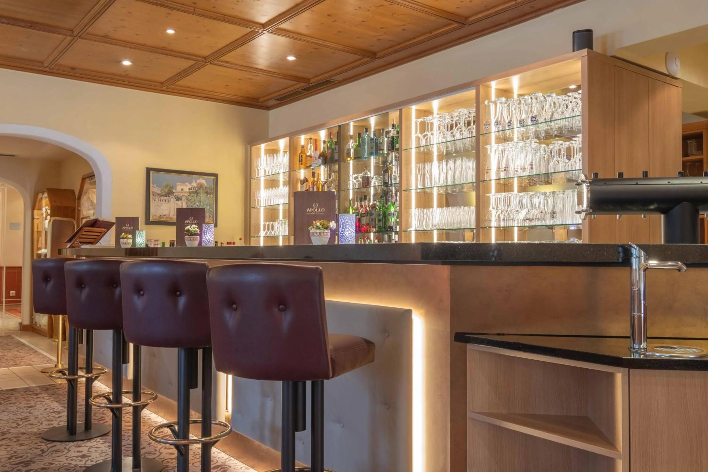 Lounge or bar in Thermenhotel Apollo
