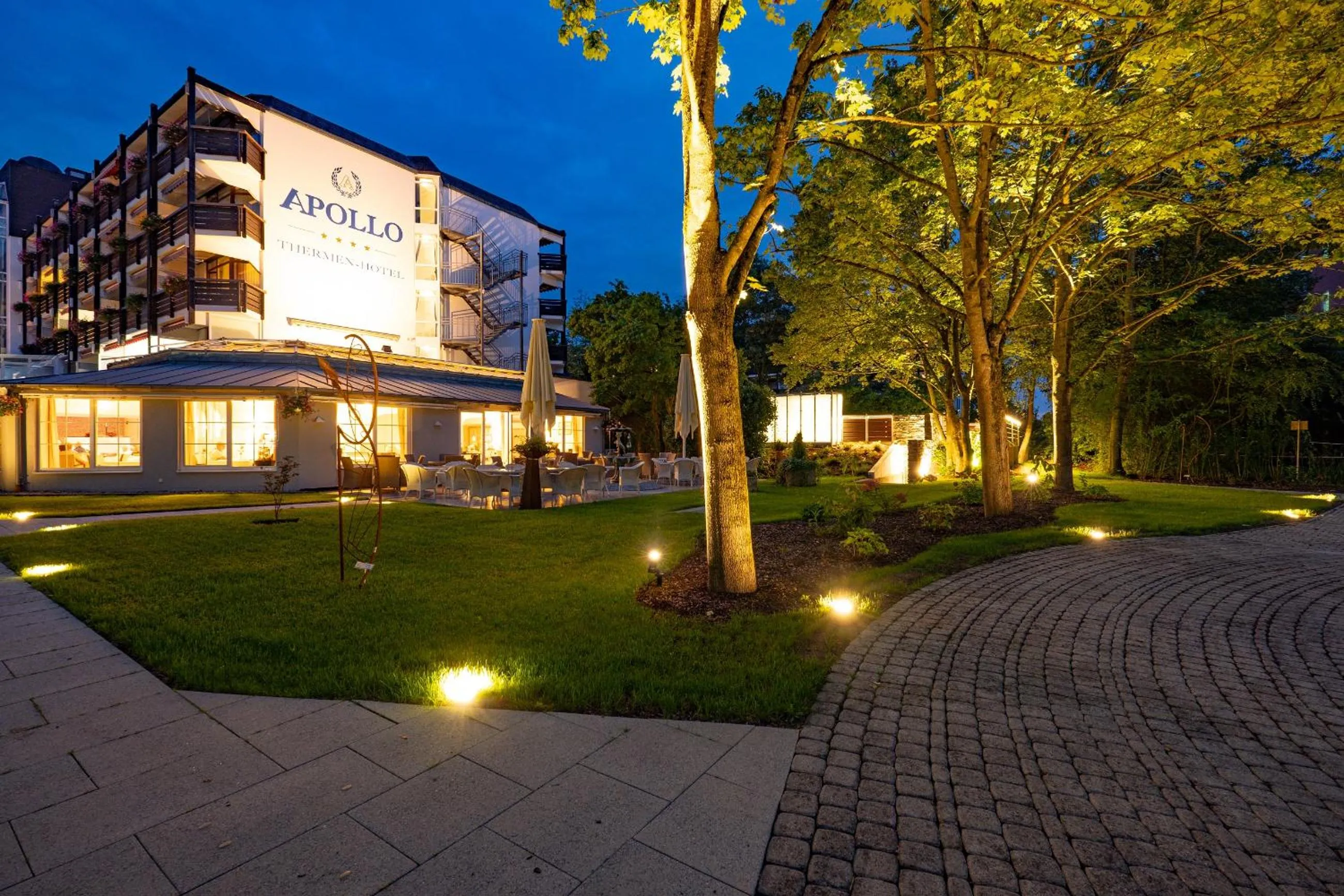 Property building in Thermenhotel Apollo