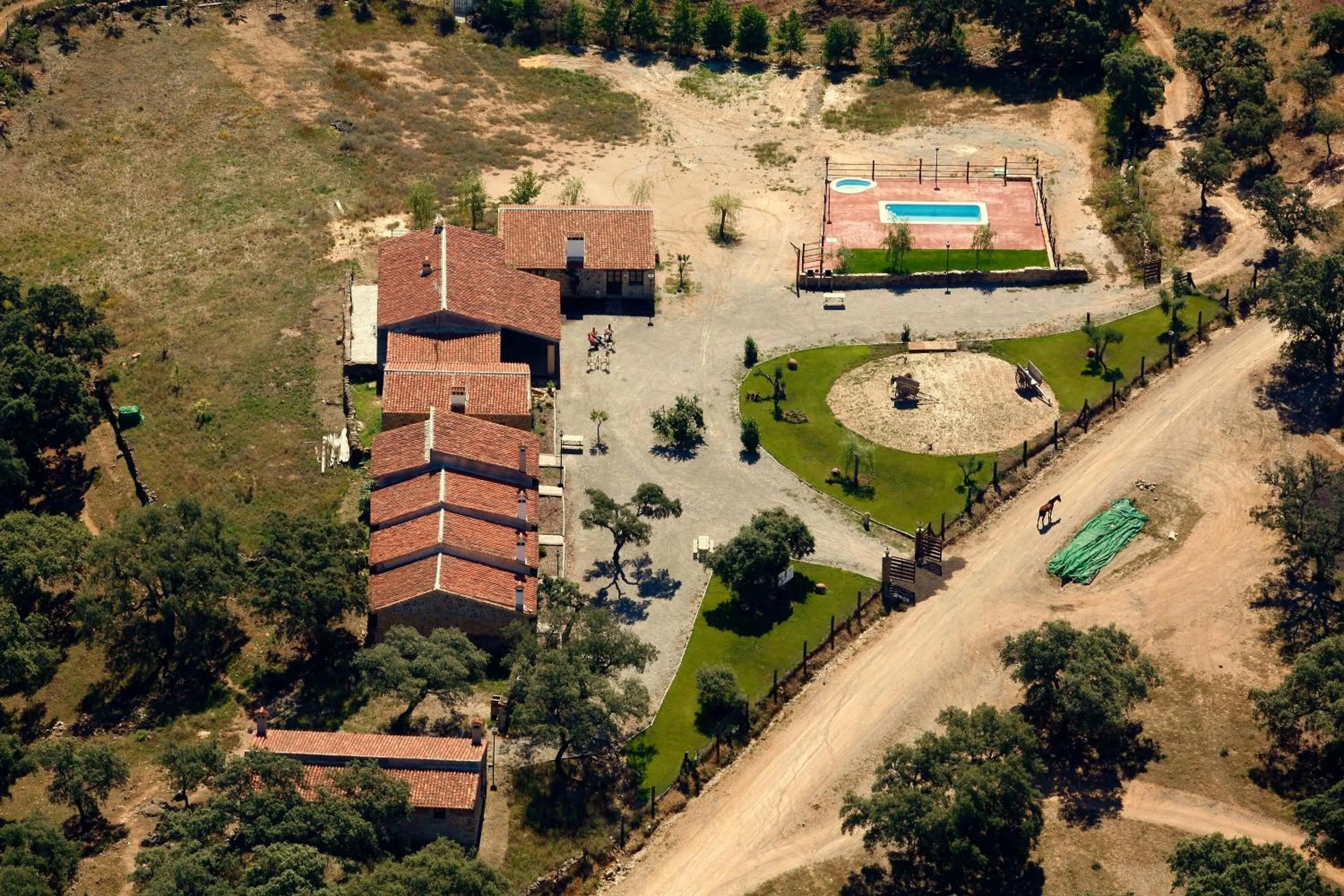 Bird's eye view in Finca Los Caleros