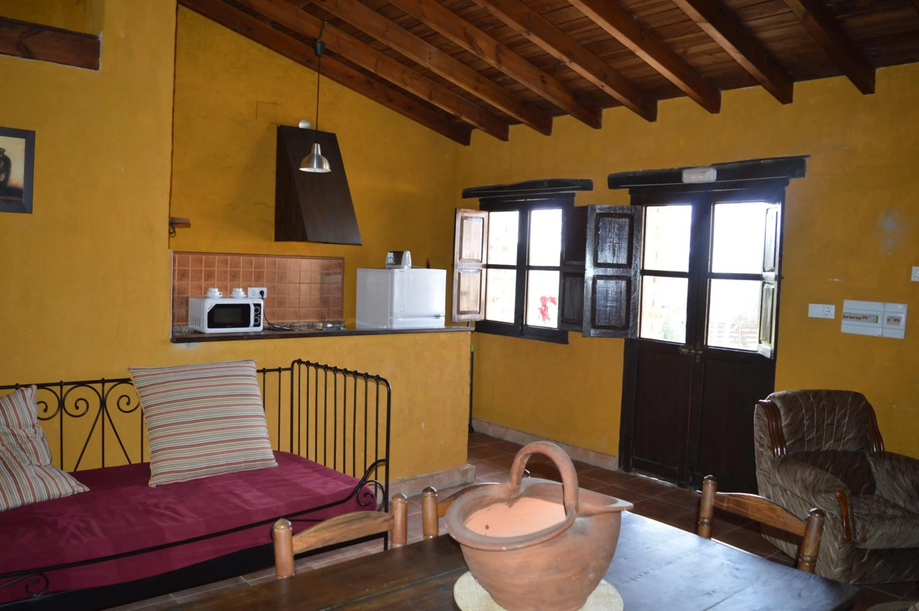 Dining area in Finca Los Caleros