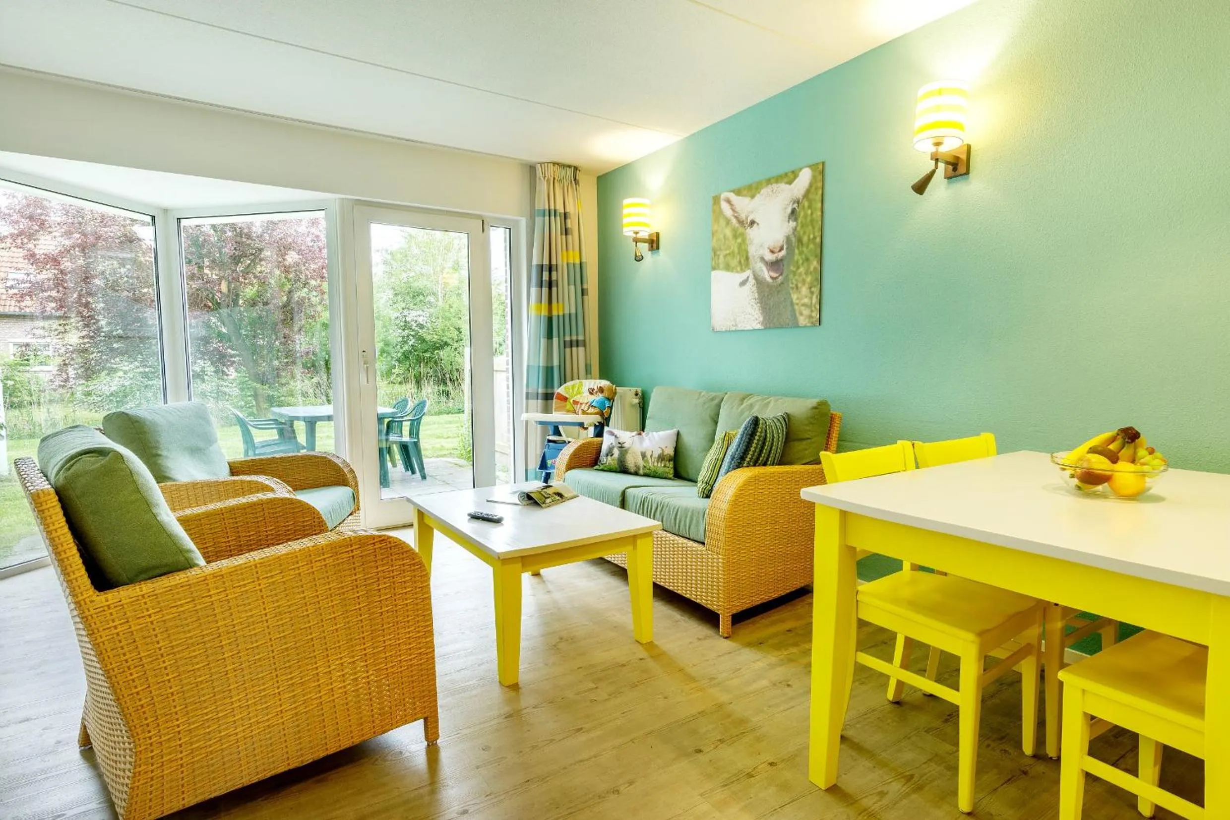 Living room in Center Parcs Nordseeküste Bremerhaven