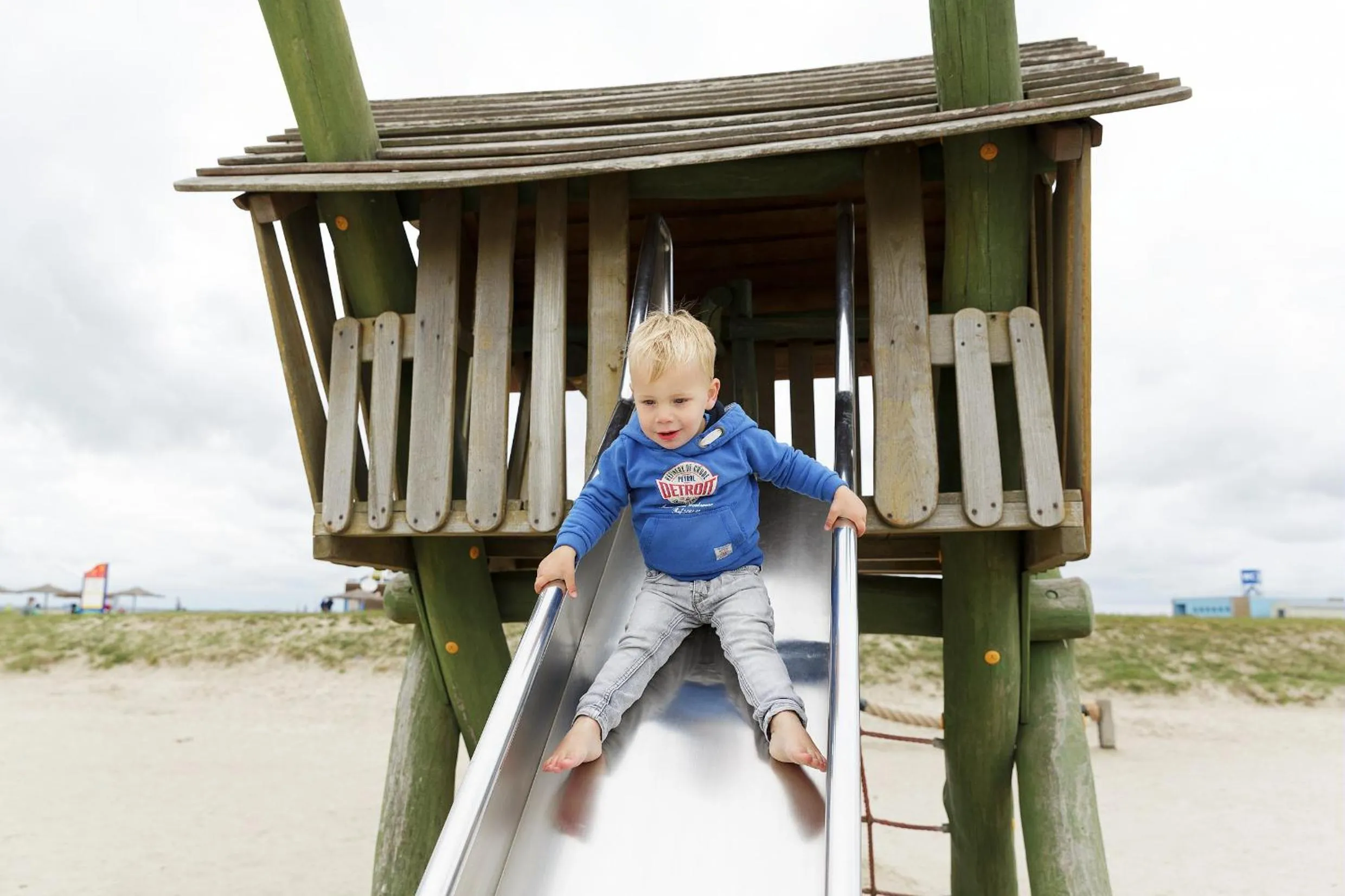 Children play ground in Center Parcs Nordseeküste Bremerhaven