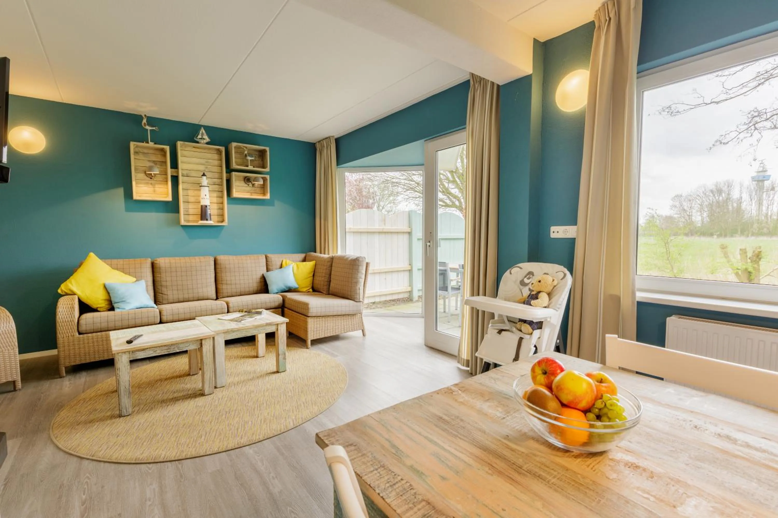 Living room in Center Parcs Nordseeküste Bremerhaven