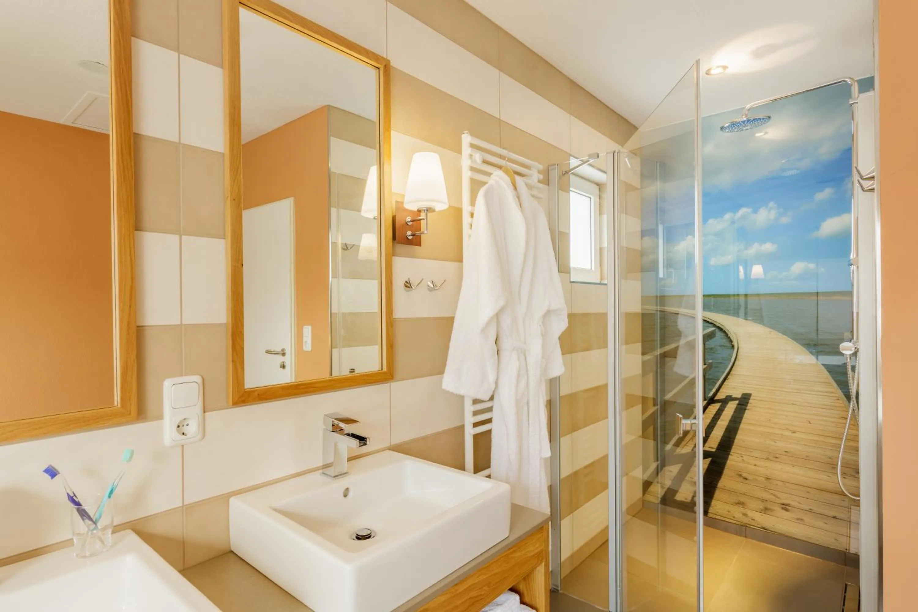 Bathroom in Center Parcs Nordseeküste Bremerhaven